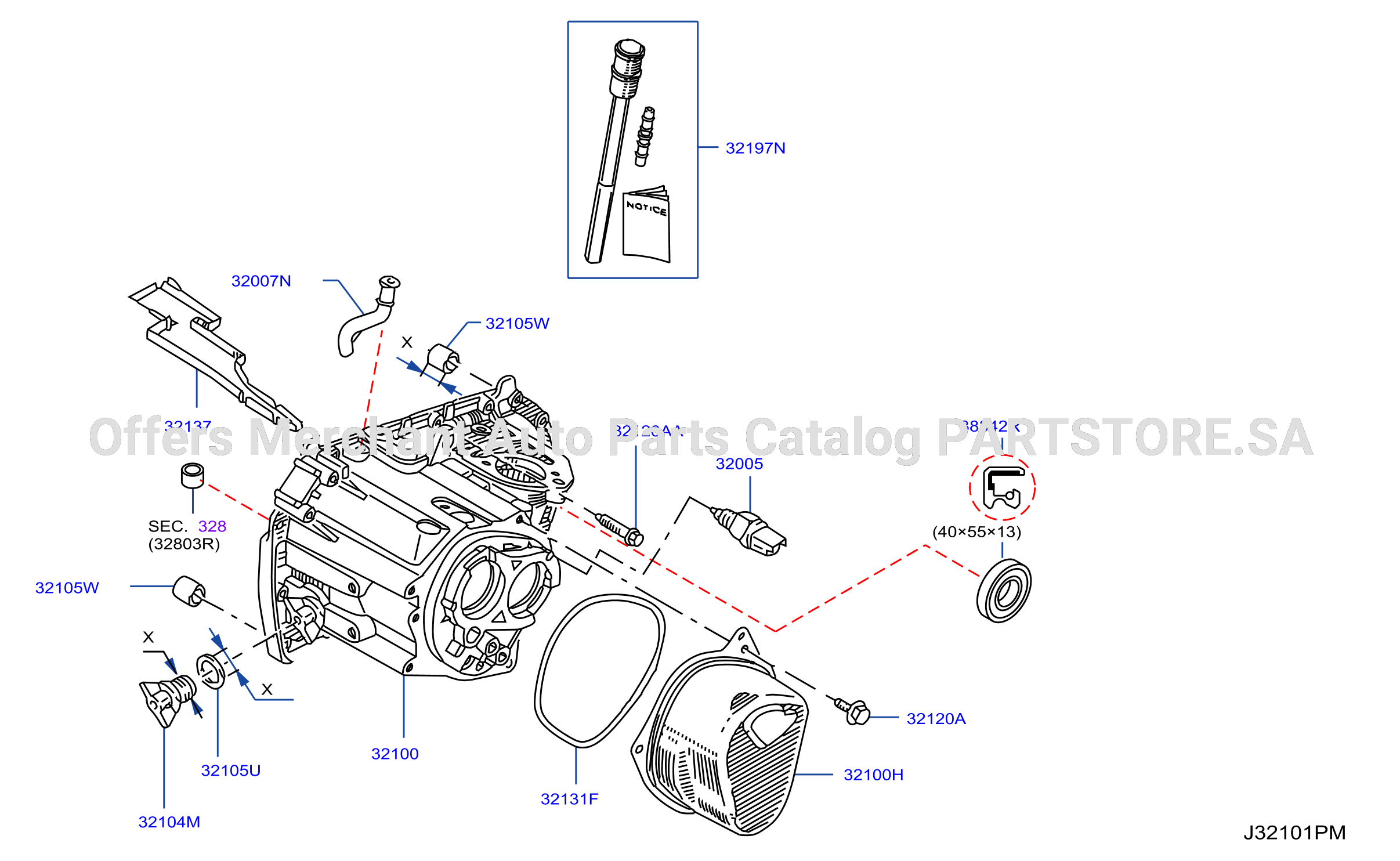 Transmission Case Clutch Release Transmission Case