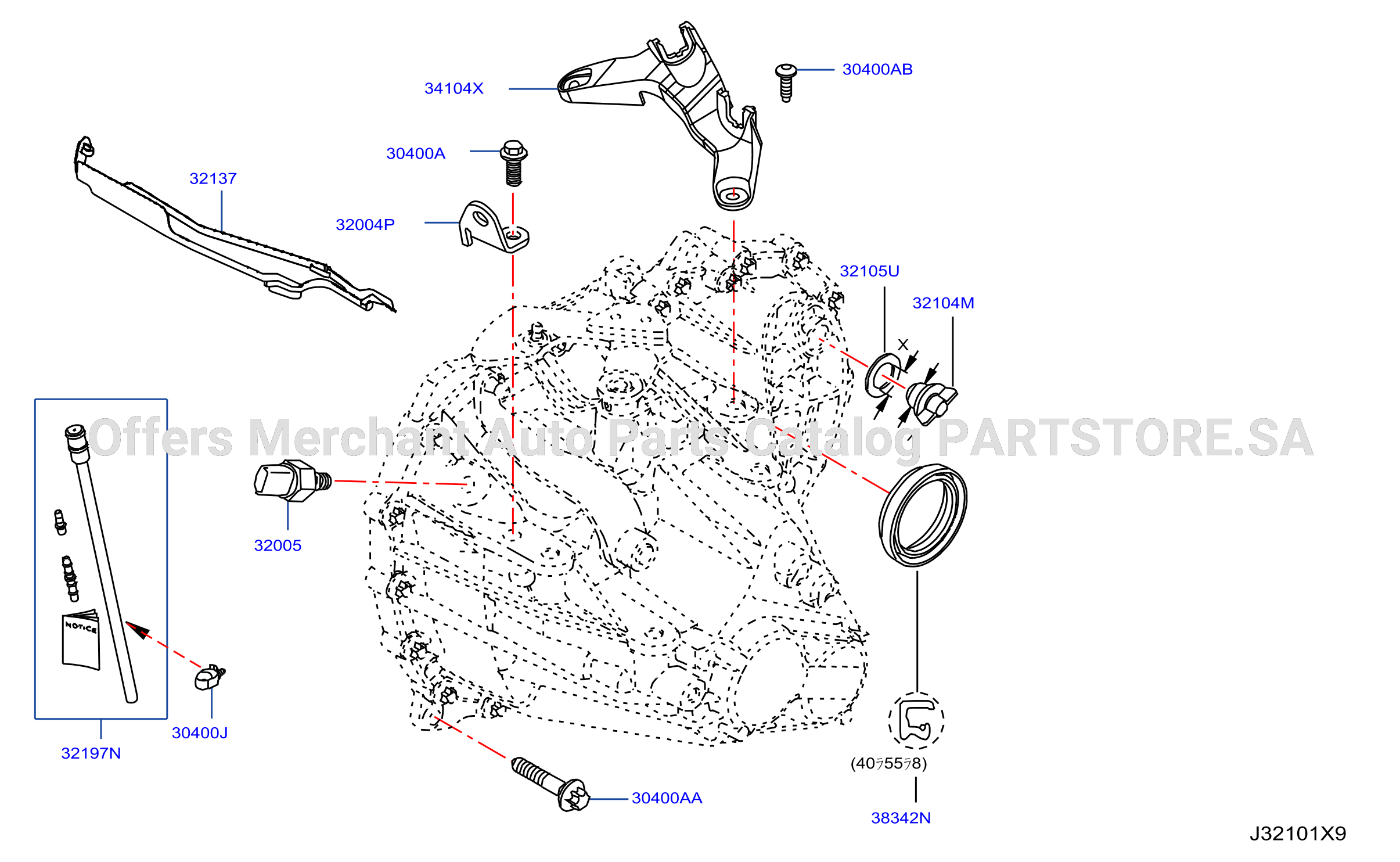 Transmission Case Clutch Release Transnsmission
