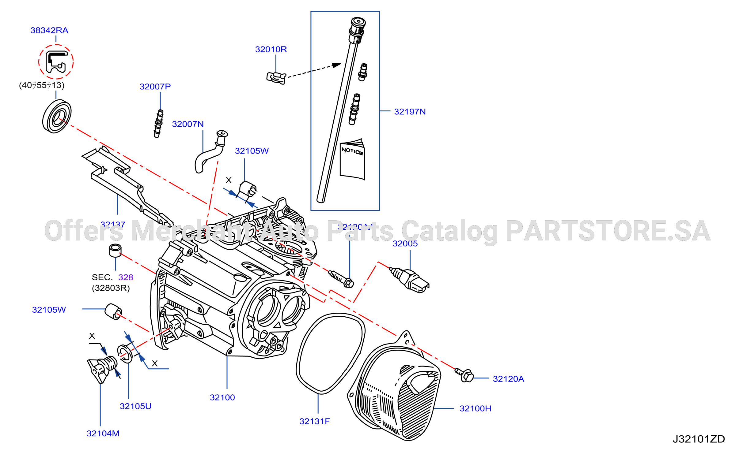 Transmission Case Clutch Release Mechanical Gearbox Housing