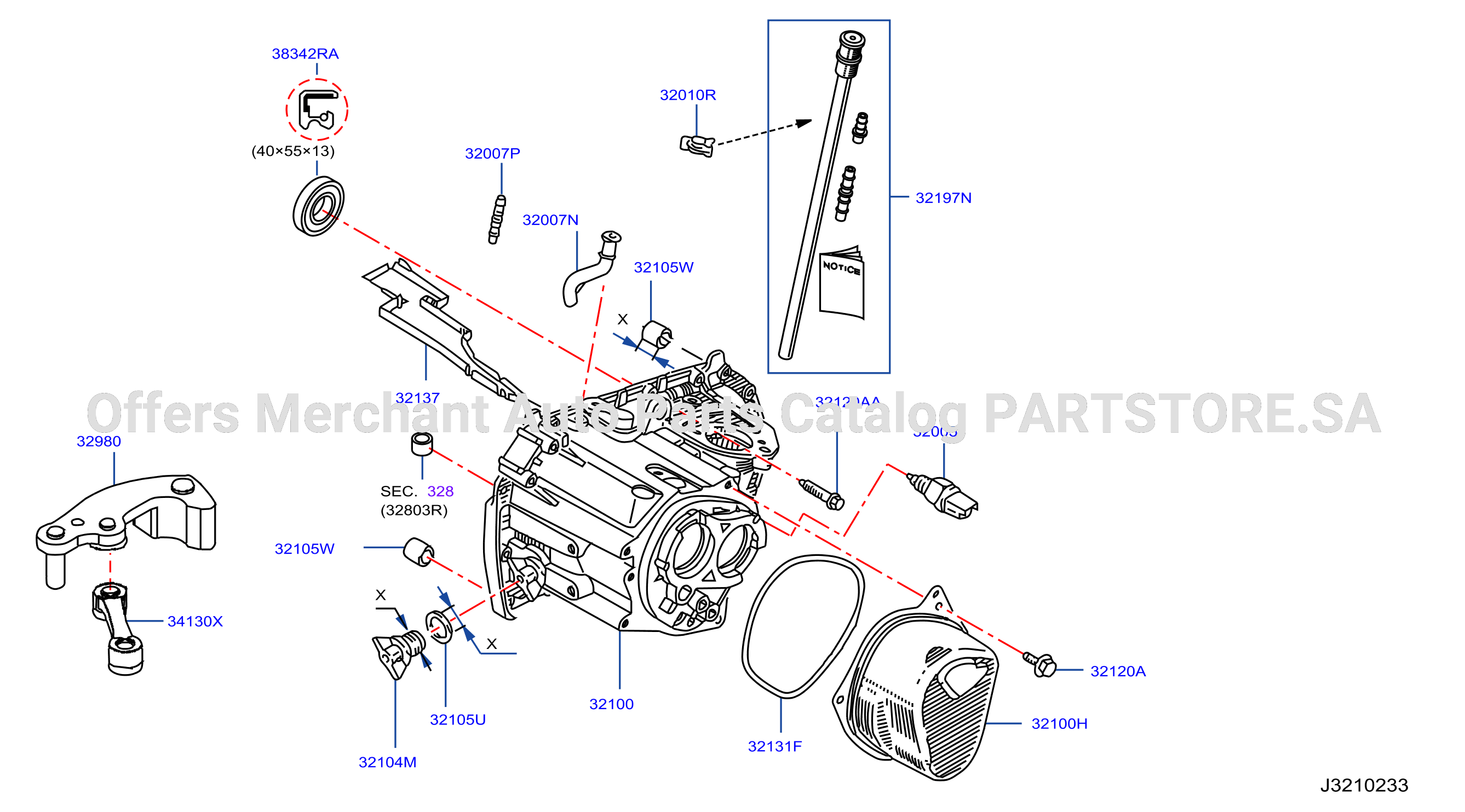 Transmission Case Clutch Release Transmission Case