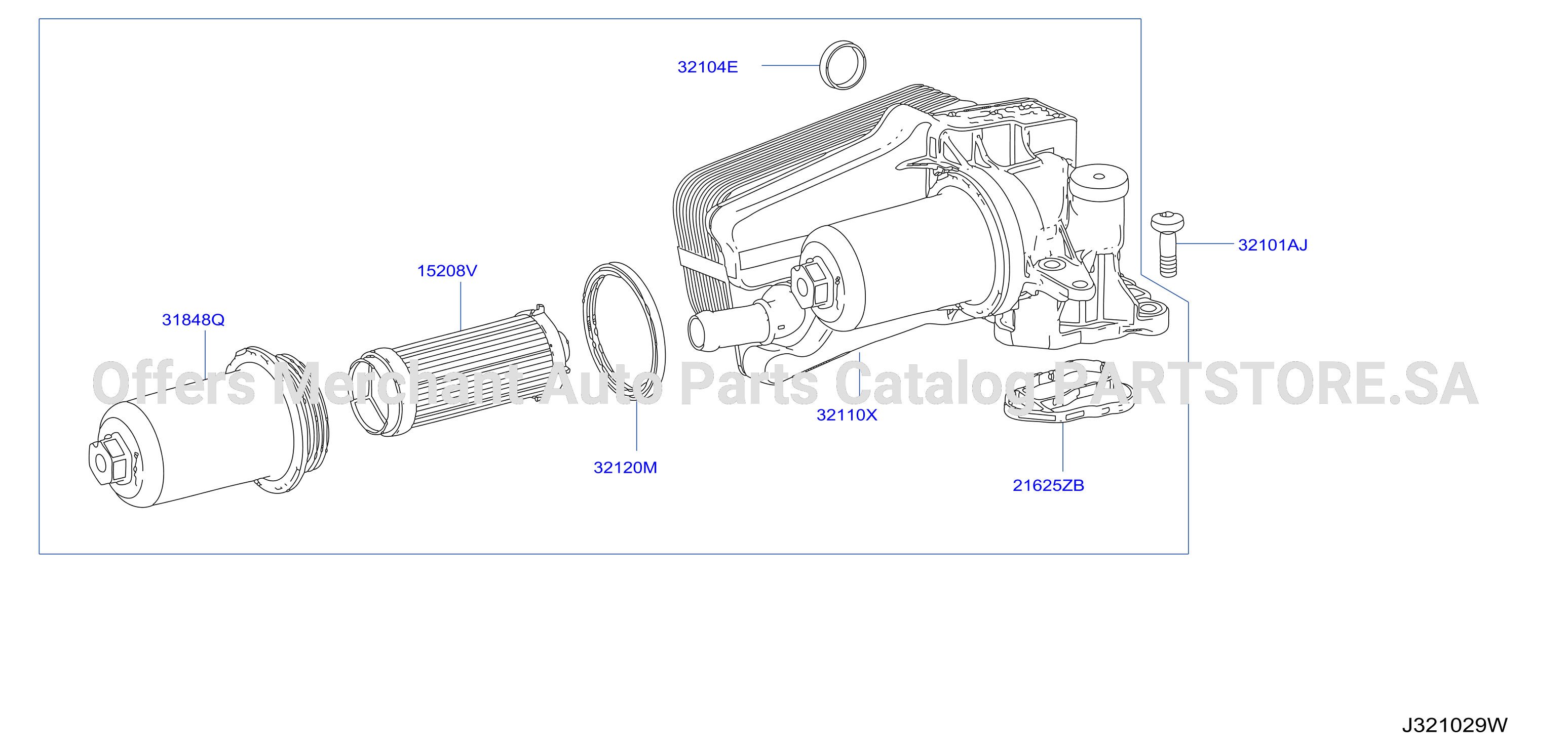 Transmission Case Clutch Release A Cooling Module