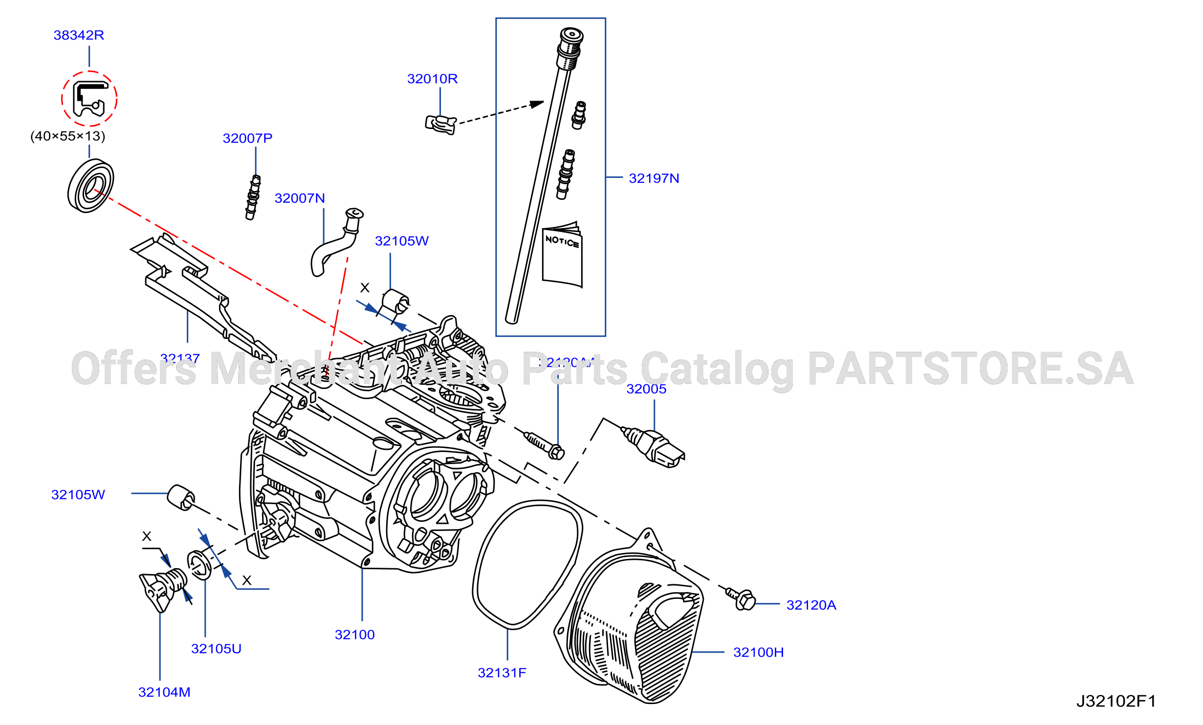 Transmission Case Clutch Release Transmission Case