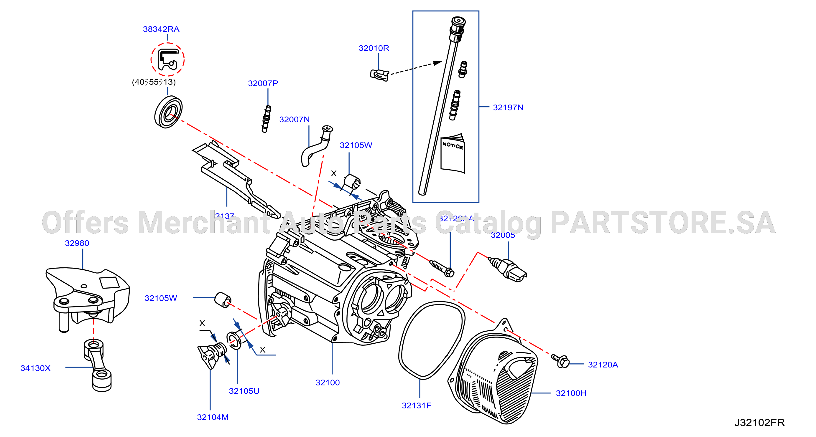 Transmission Case Clutch Release Transmission Case