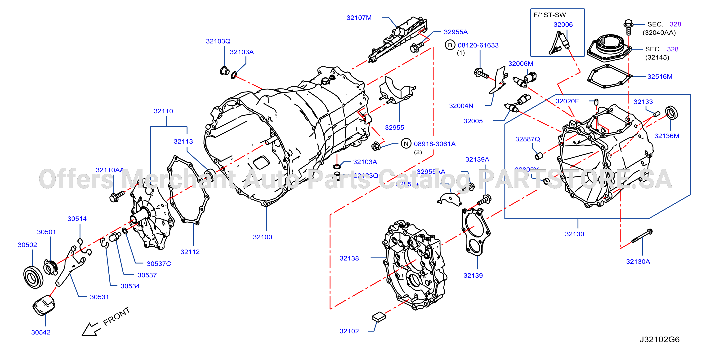 Transmission Case Clutch Release