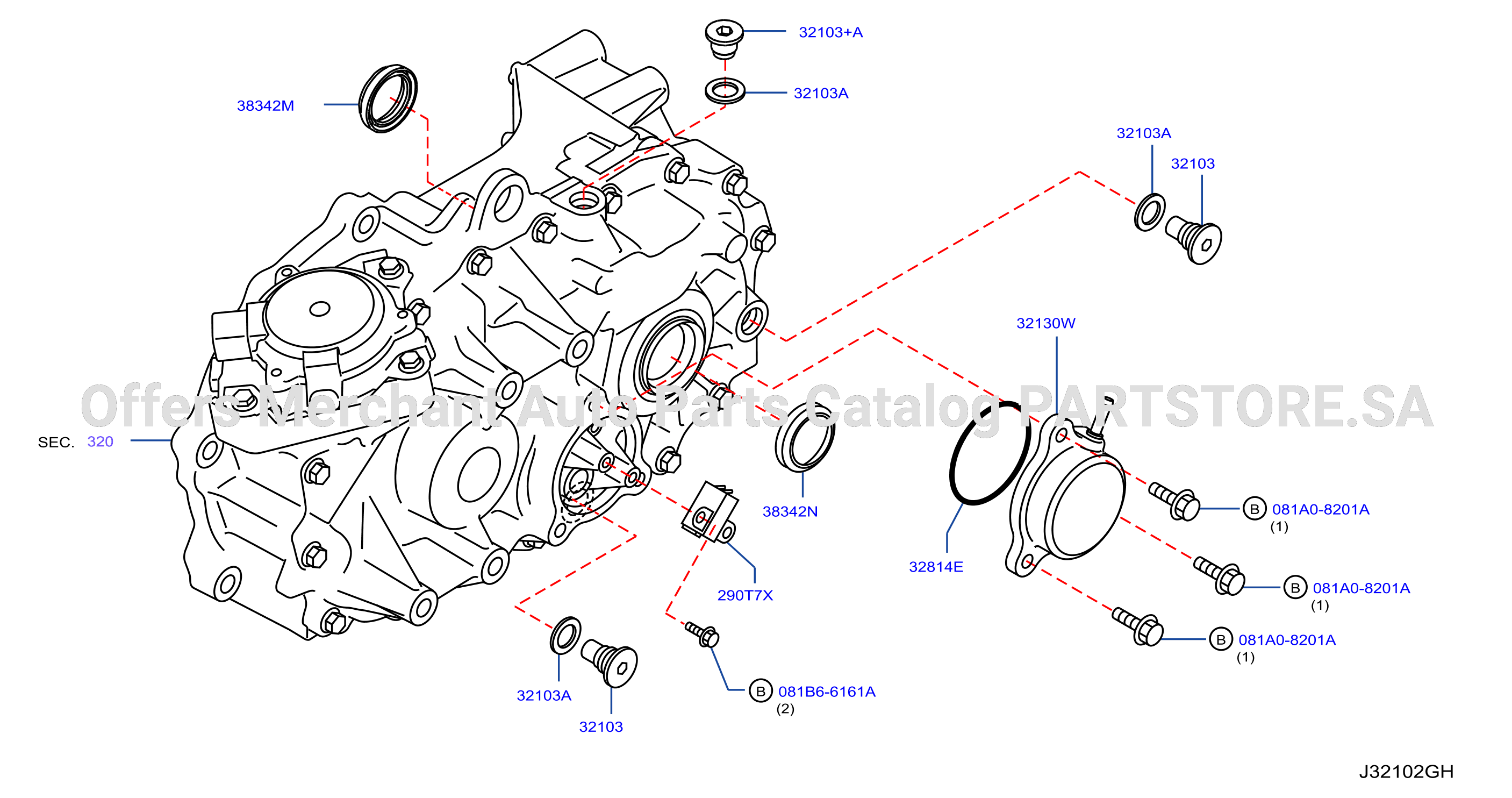Transmission Case Clutch Release