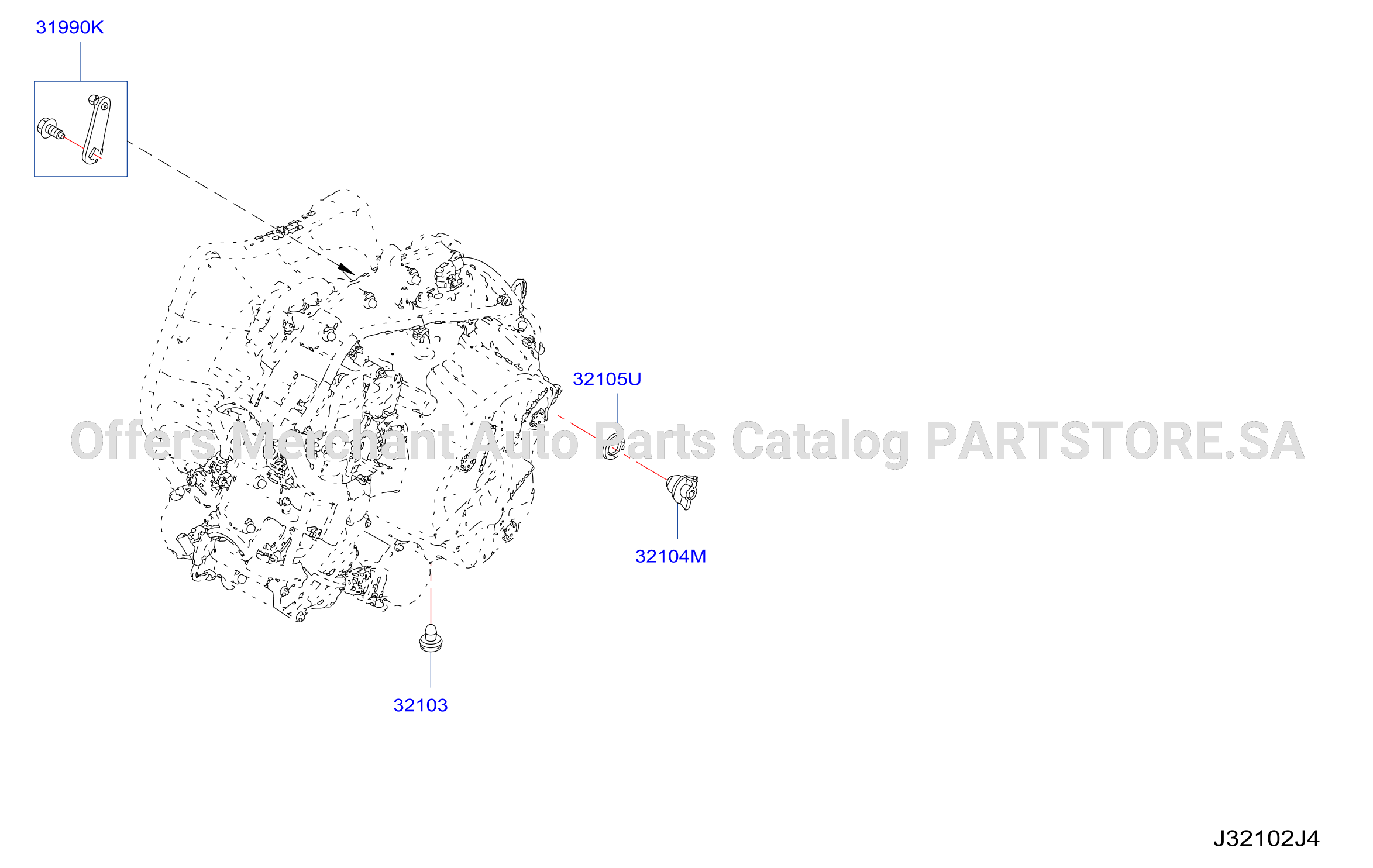 Transmission Case Clutch Release Transmission 1