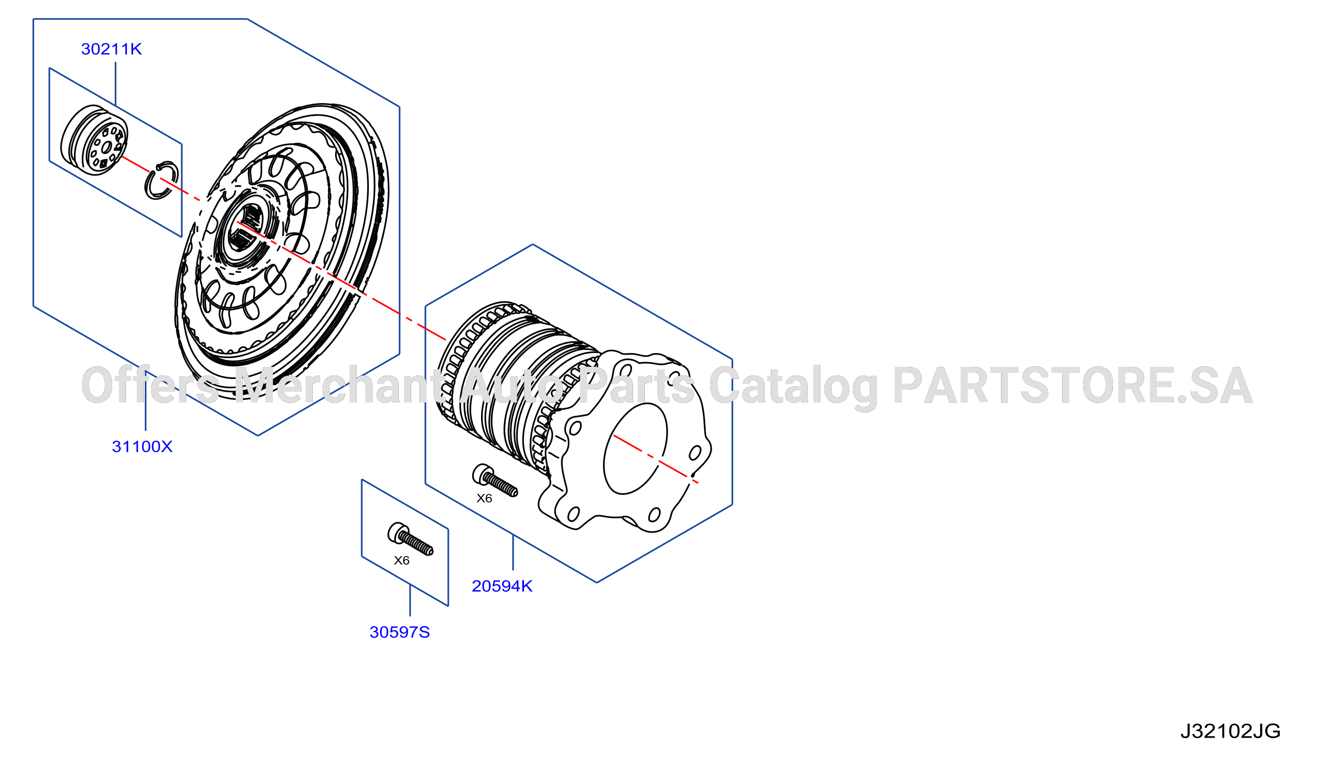Transmission Case Clutch Release Transmission 3