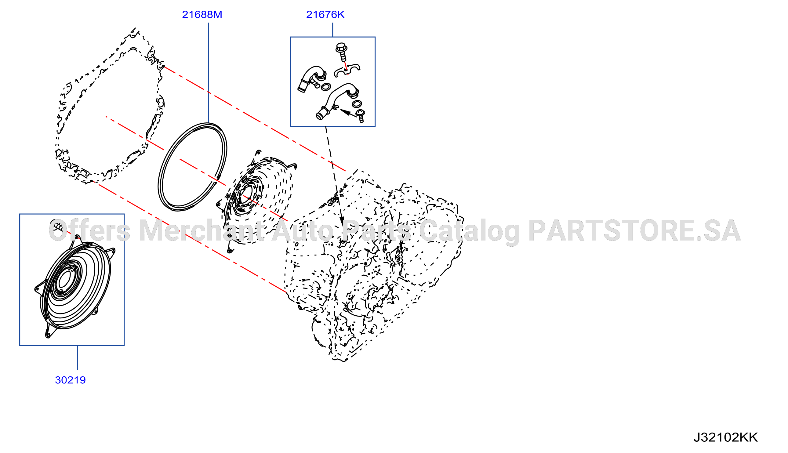 Transmission Case Clutch Release Transmission 2