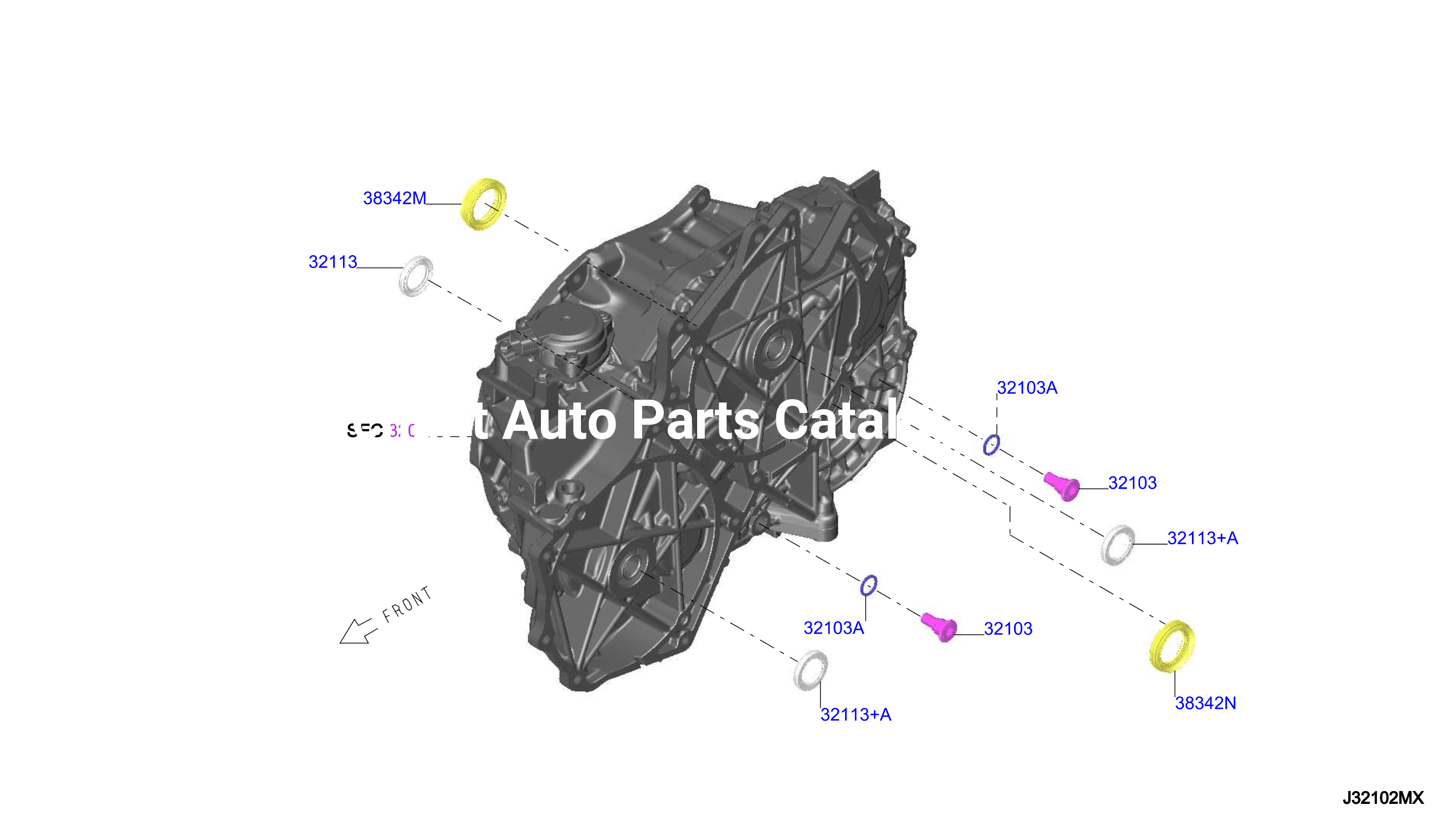 Transmission Case Clutch Release