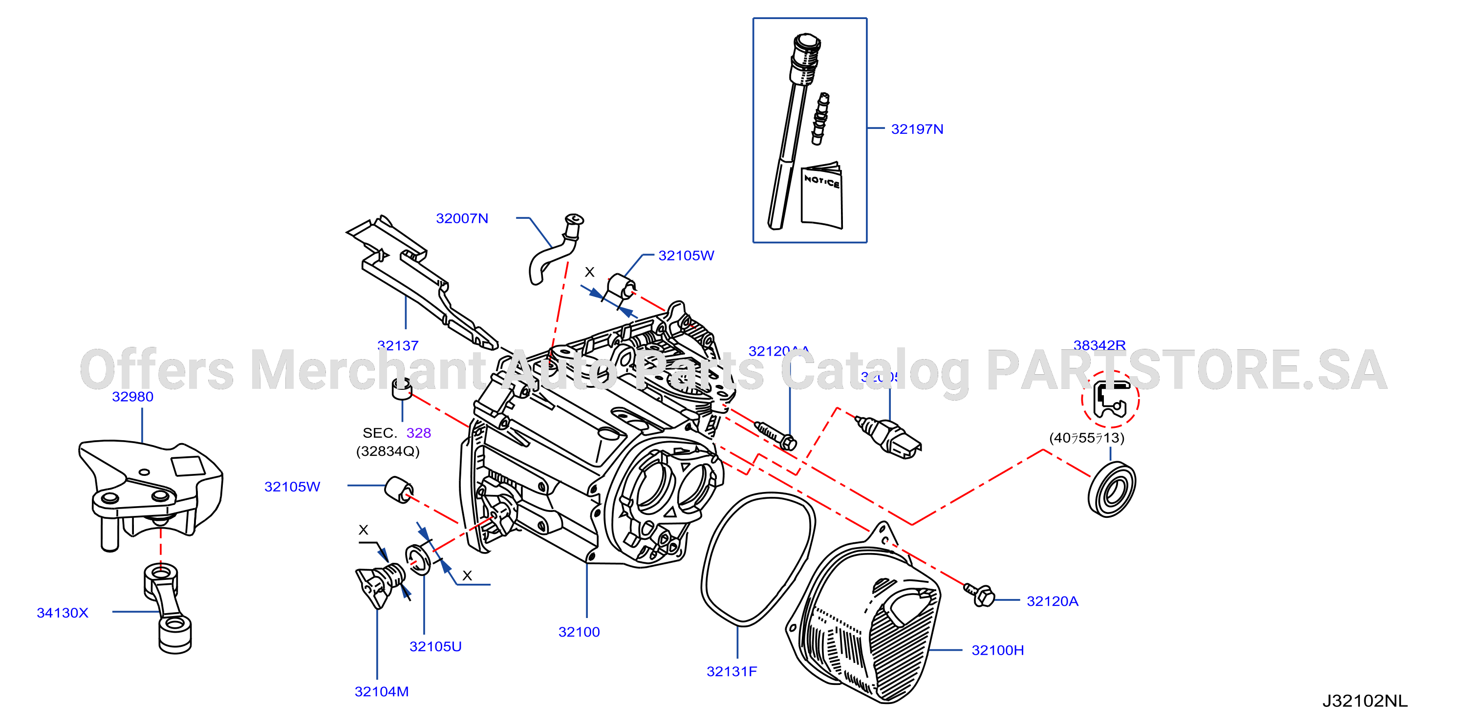 Transmission Case Clutch Release Transmission Case