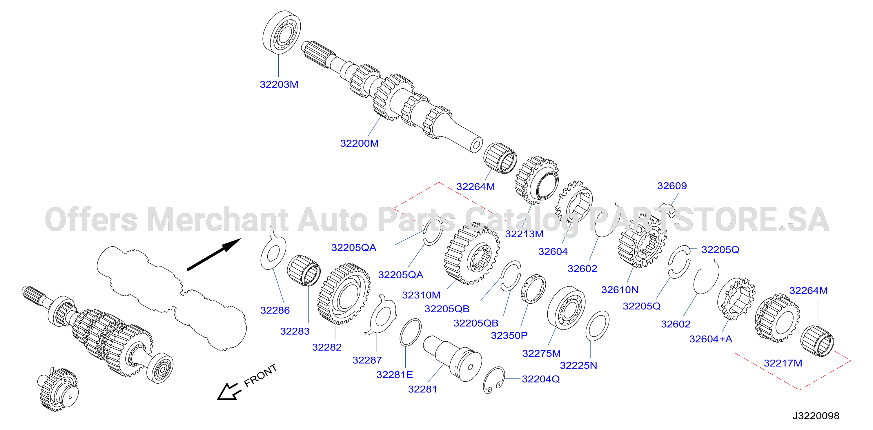 Transmission Gear Input Gear