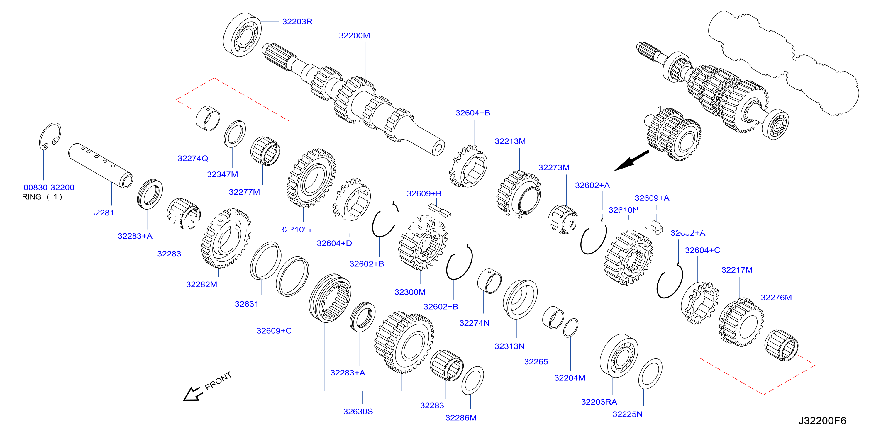 Transmission Gear Input Gear