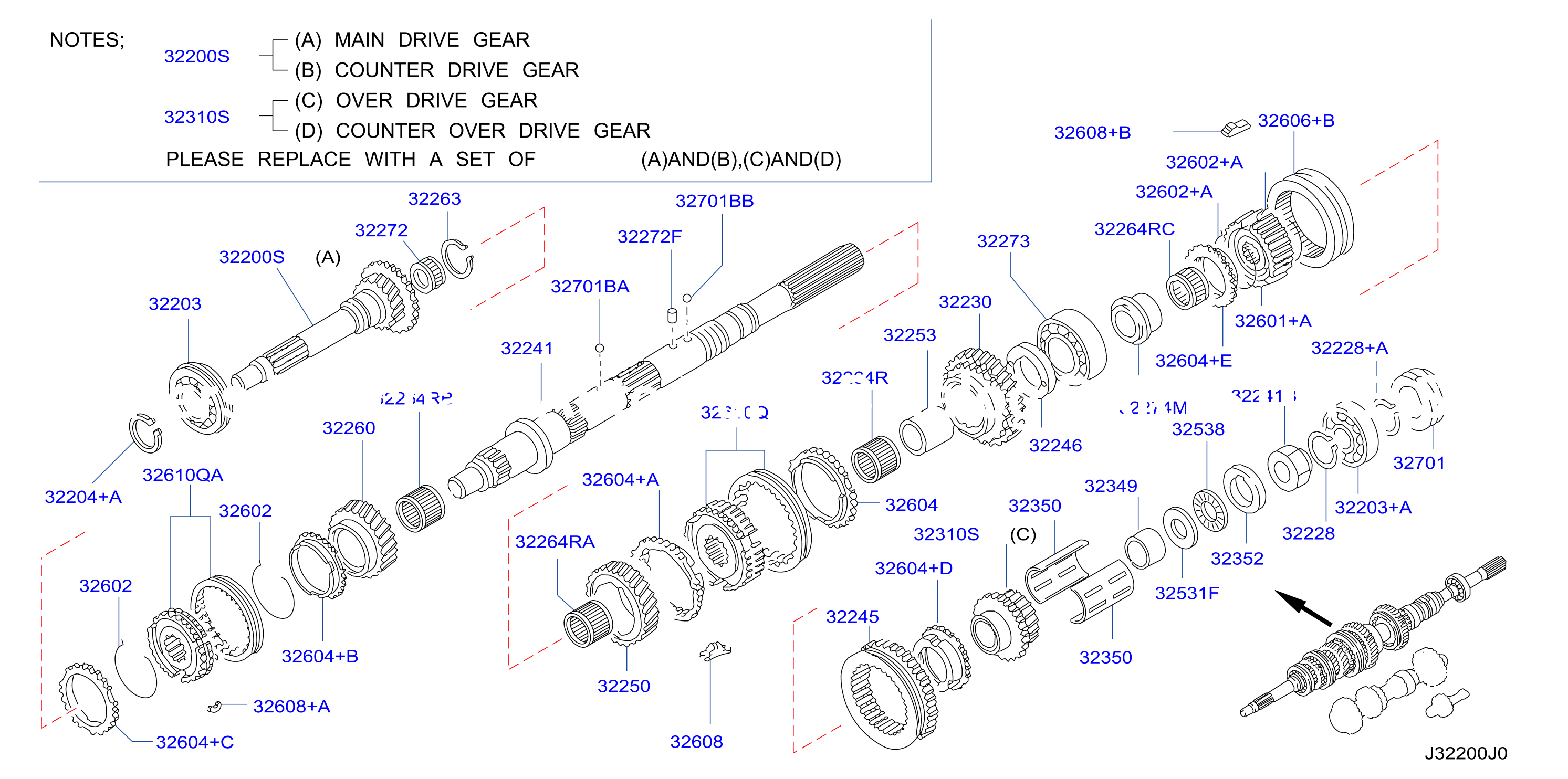 Transmission Gear Main Gear