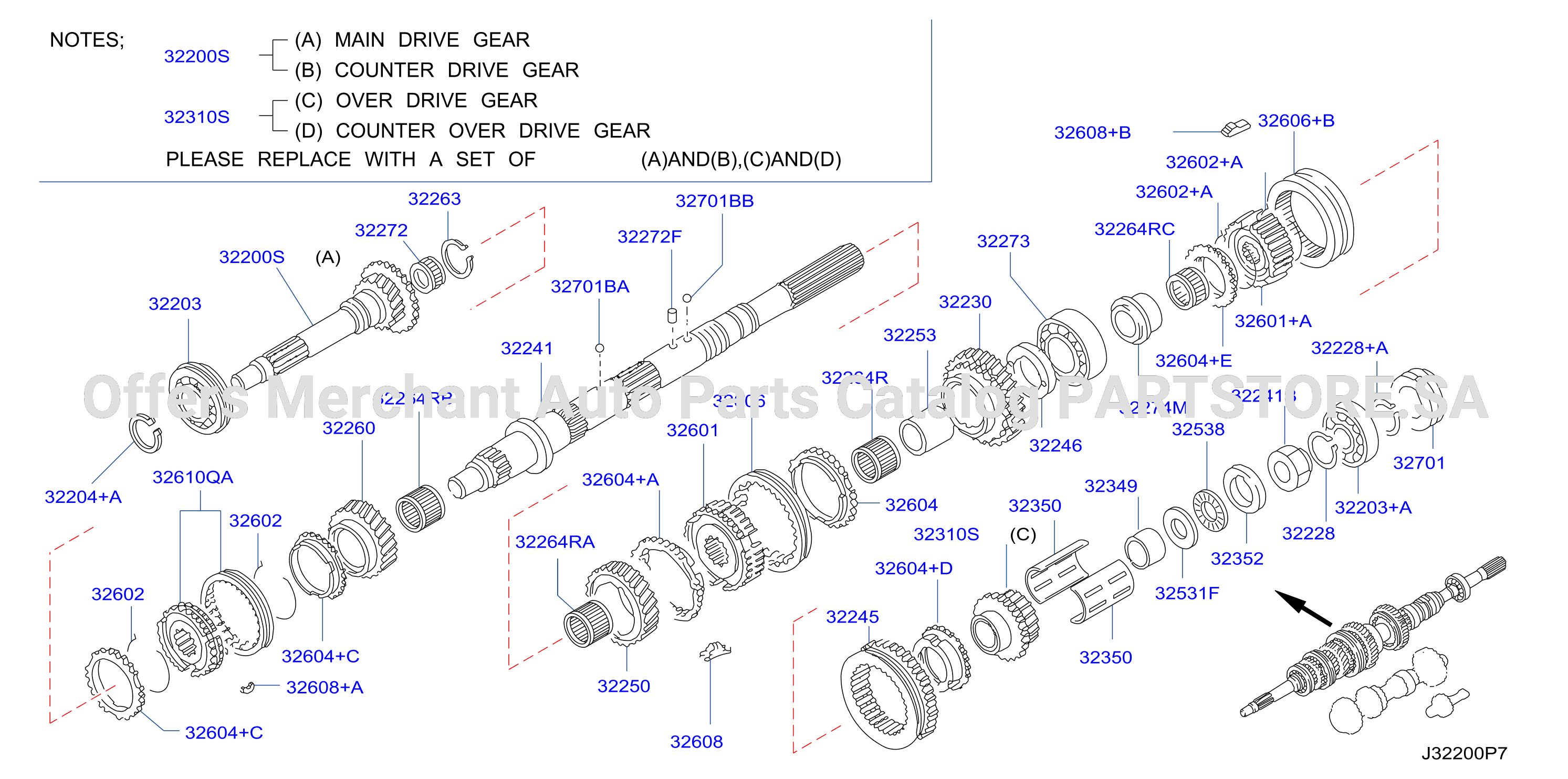 Transmission Gear Main Gear