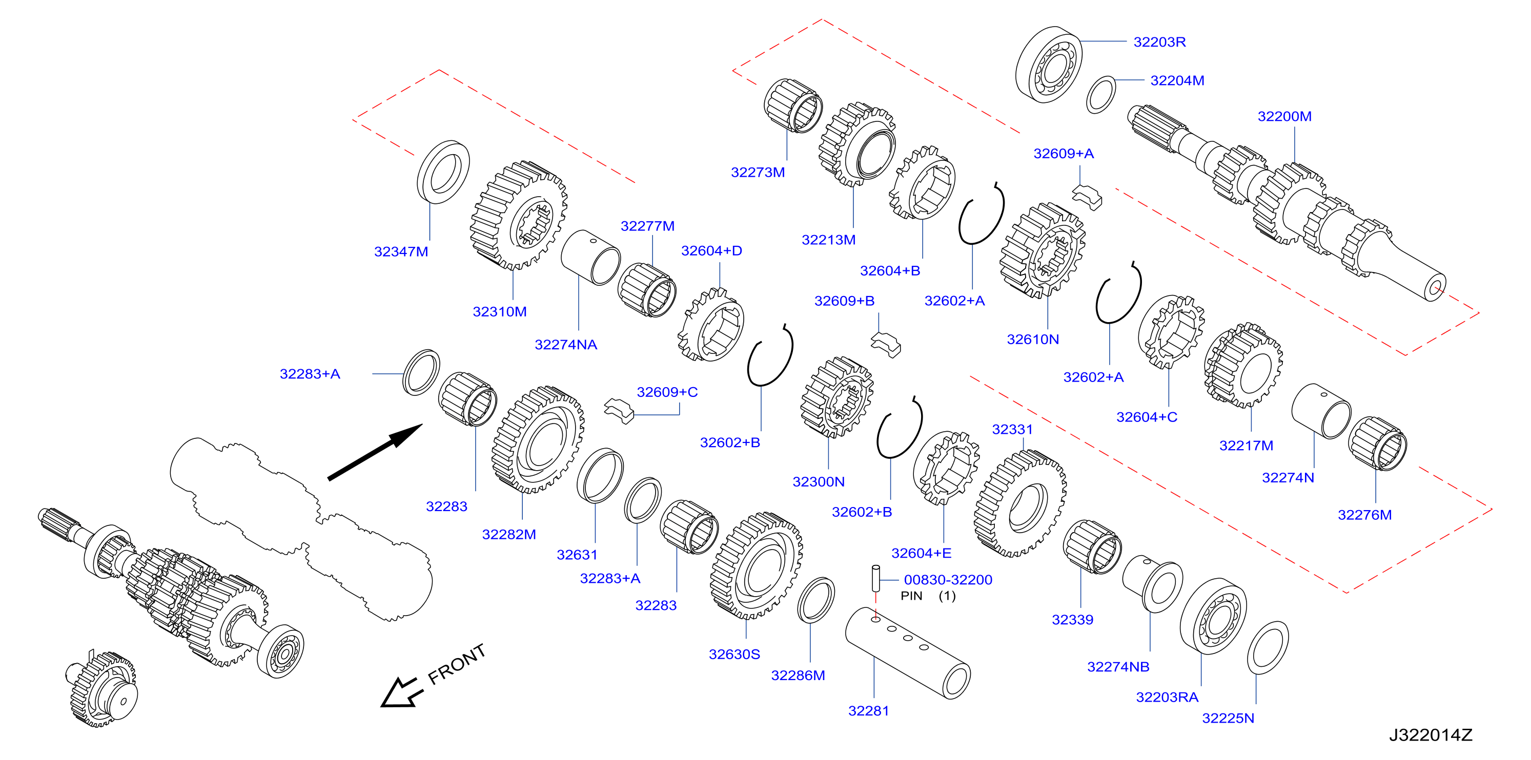 Transmission Gear Input Gear