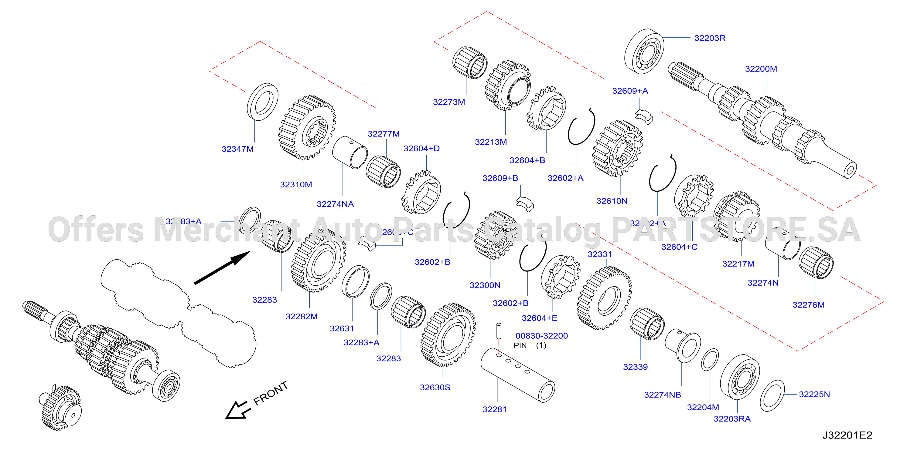 Transmission Gear Input Gear