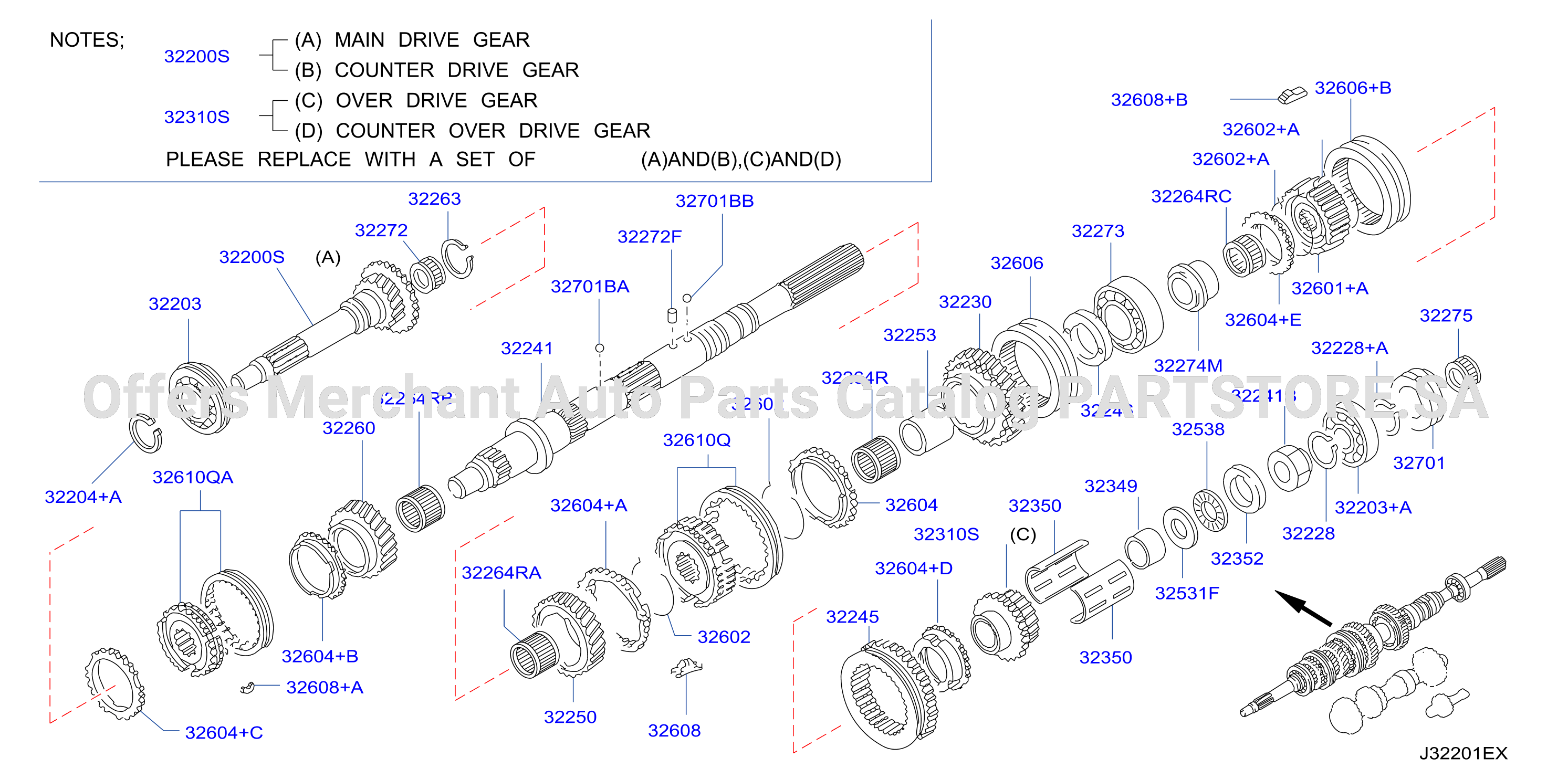 Transmission Gear Main Gear