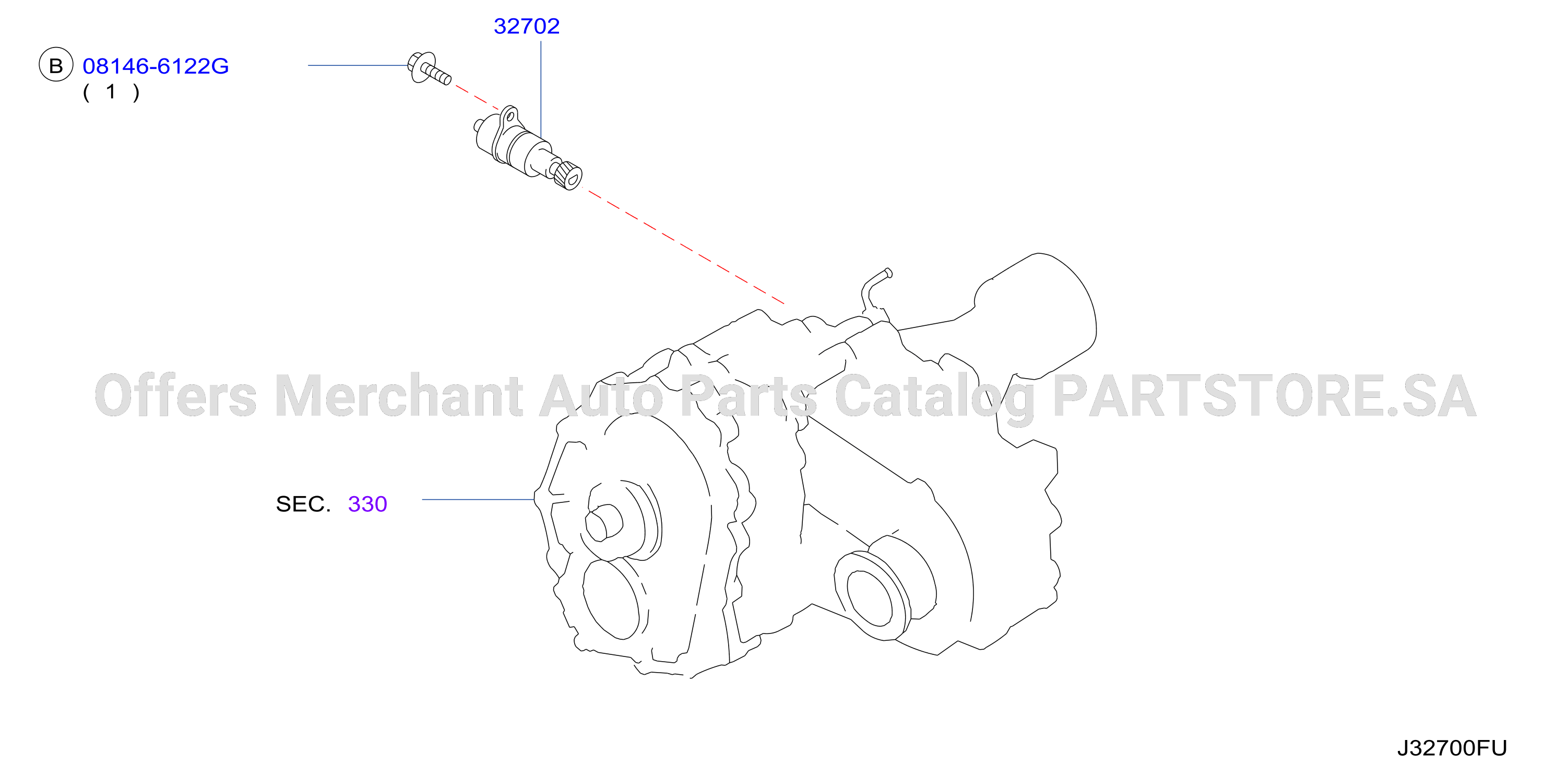 Speedometer Pinion