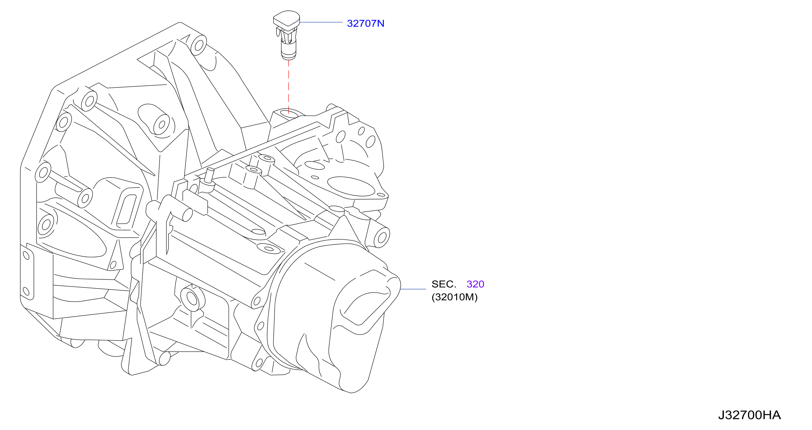 Speedometer Pinion