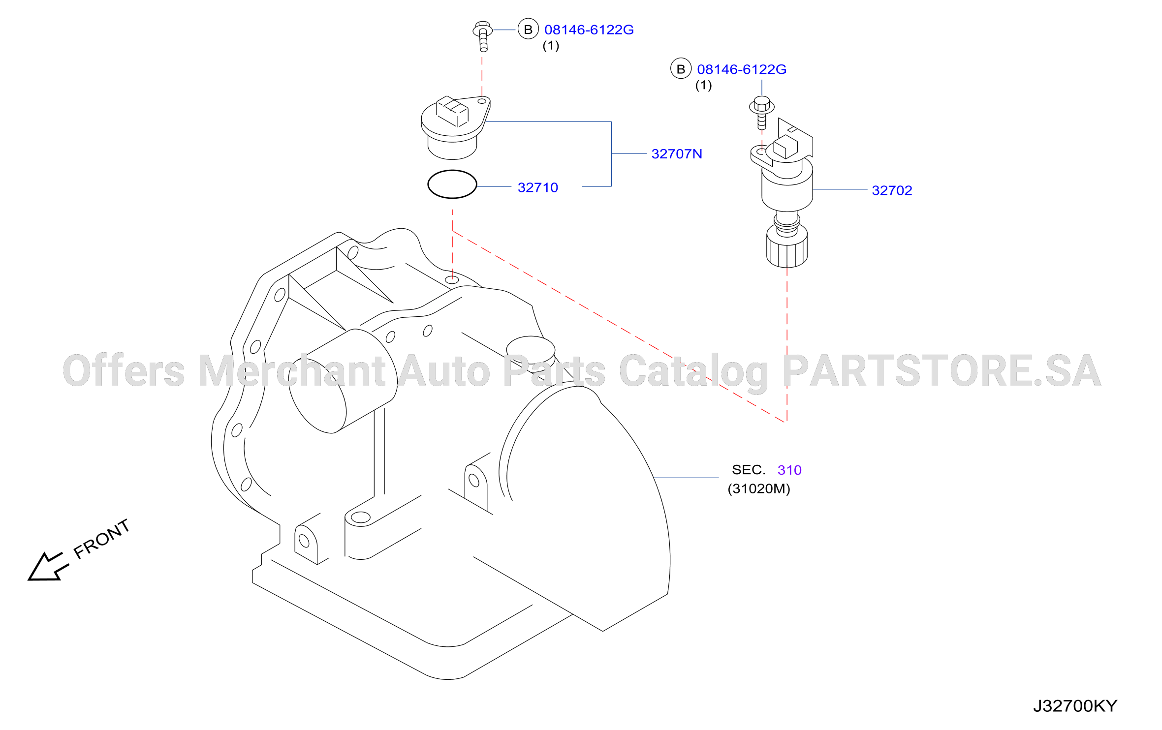 Speedometer Pinion