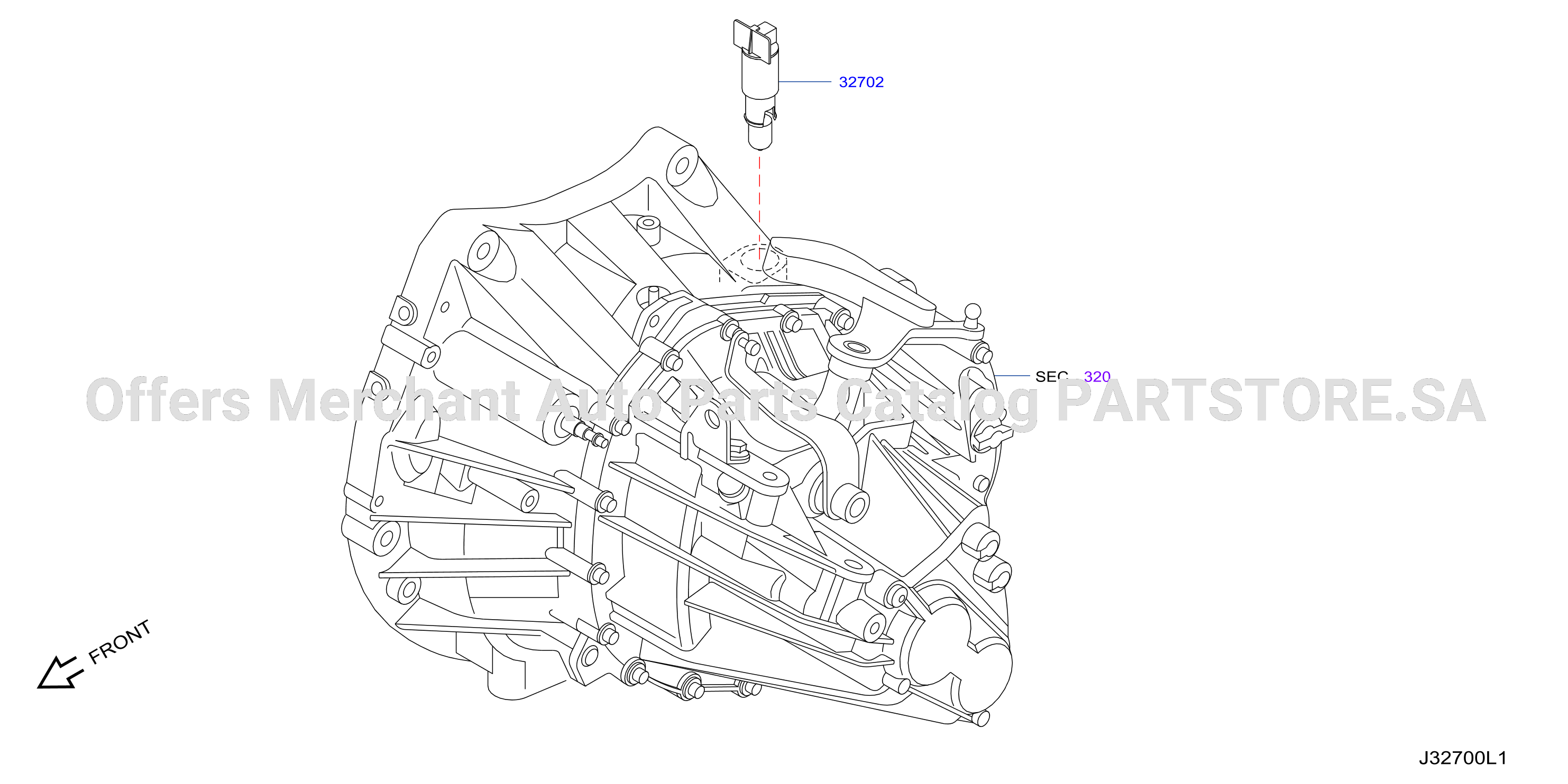 Speedometer Pinion Sensor