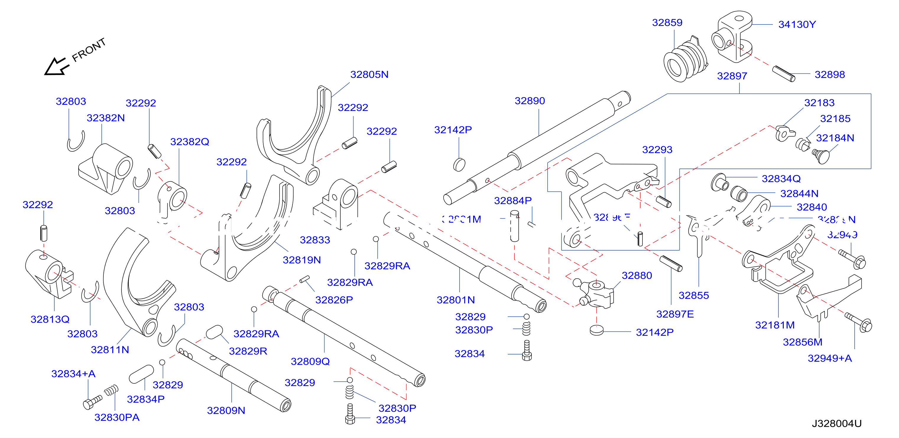 Transmission Shift Control Rs5F70A