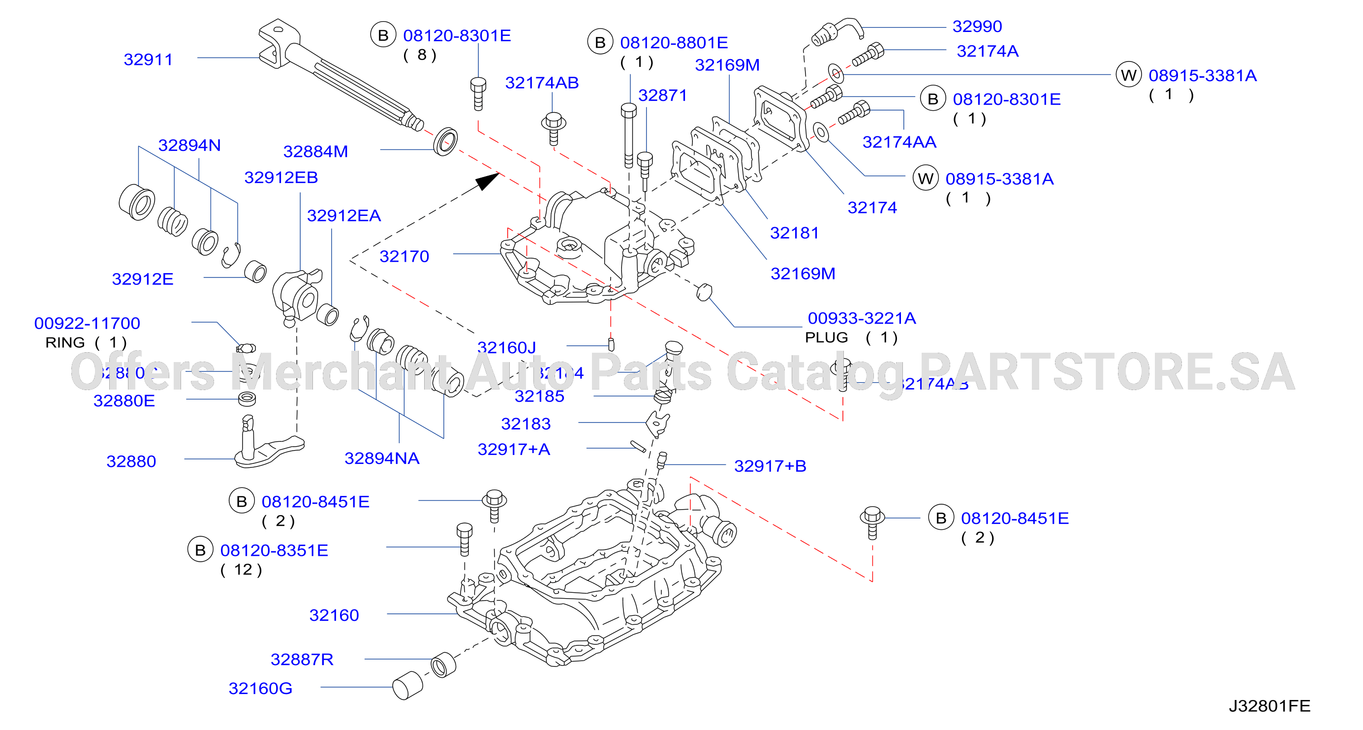 Transmission Shift Control Shift Houshing