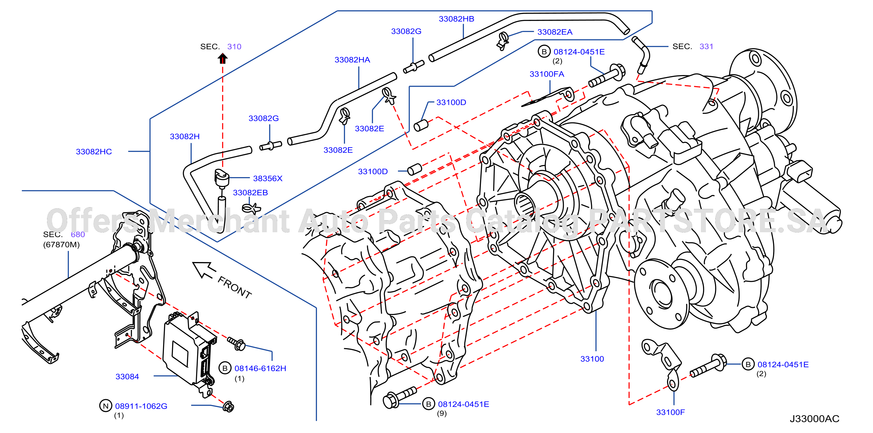 Transfer Assembly Fitting