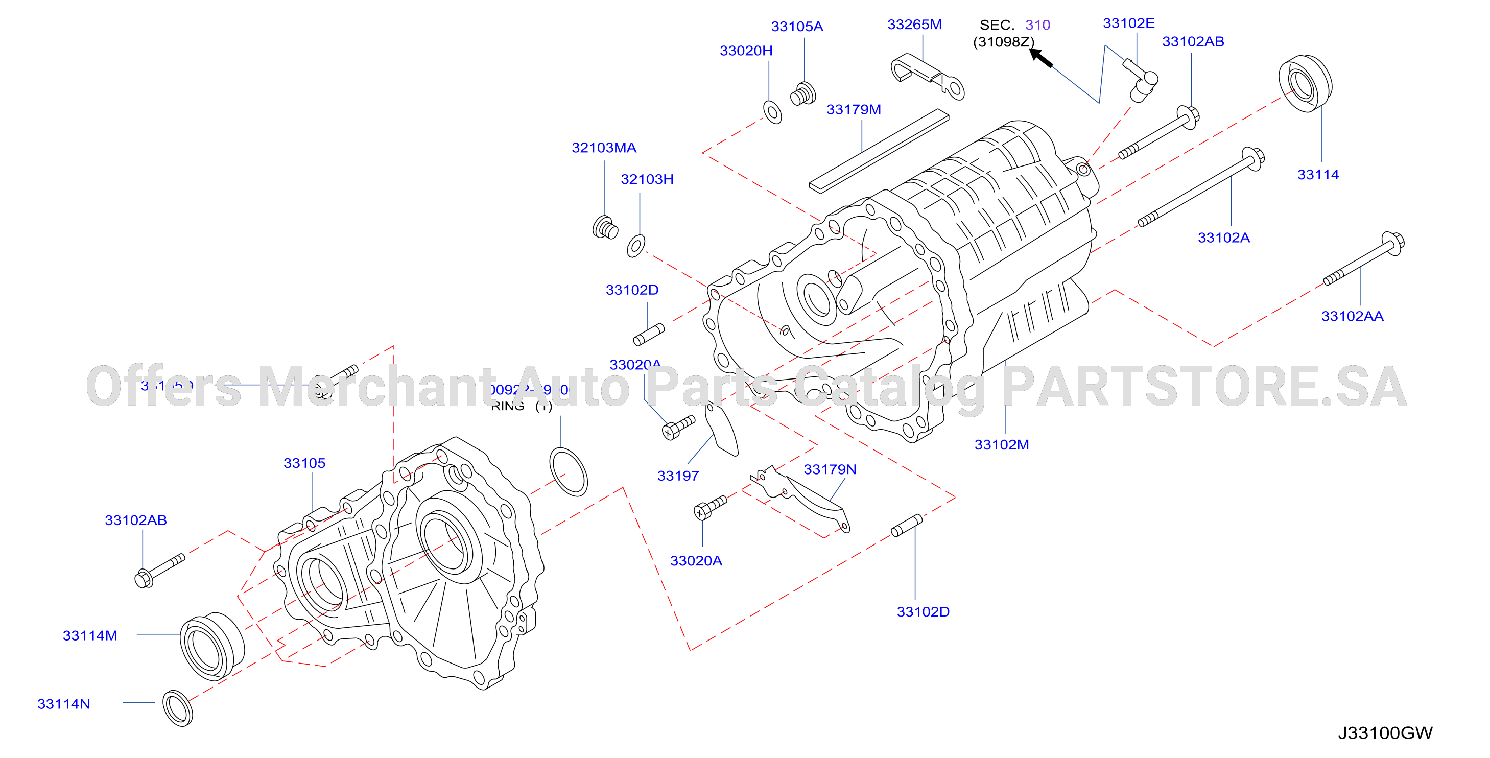 Transfer Case 5At