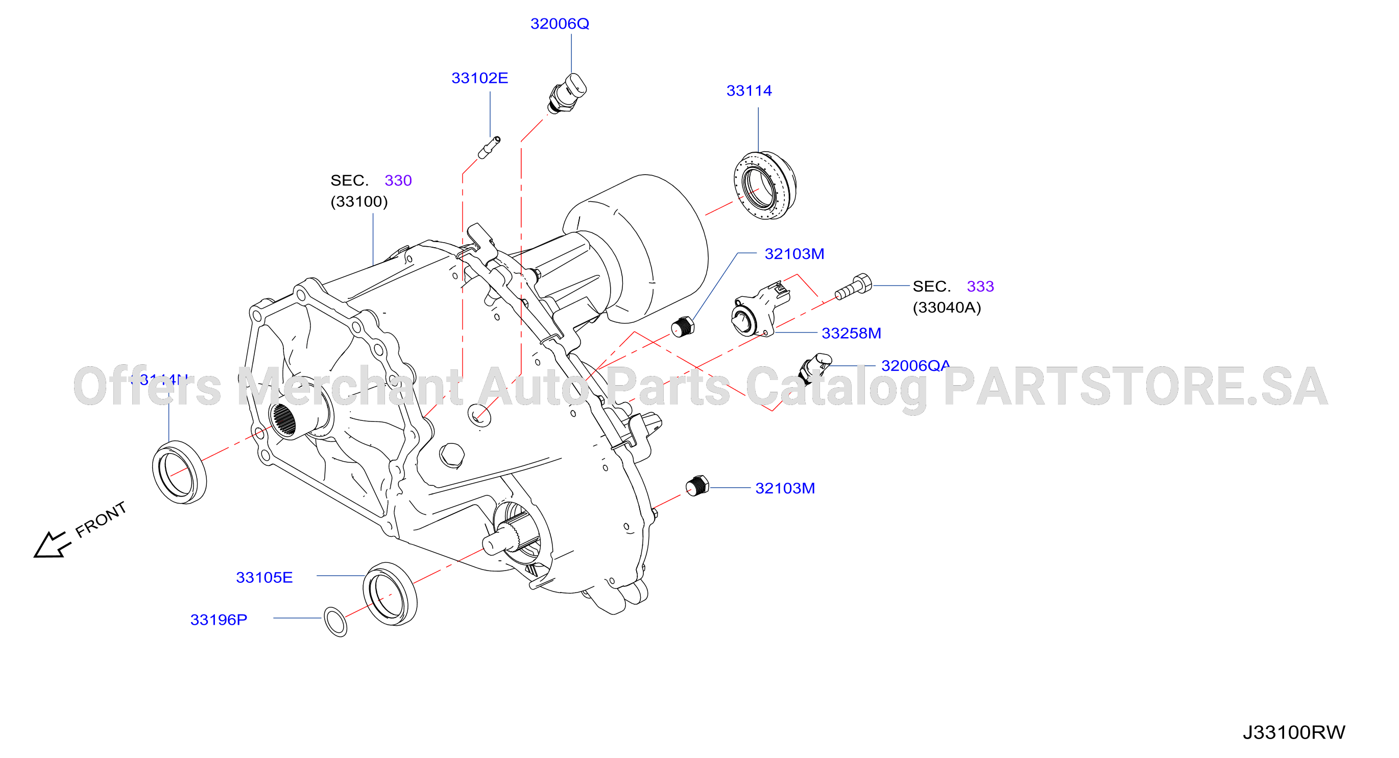Transfer Case Abs