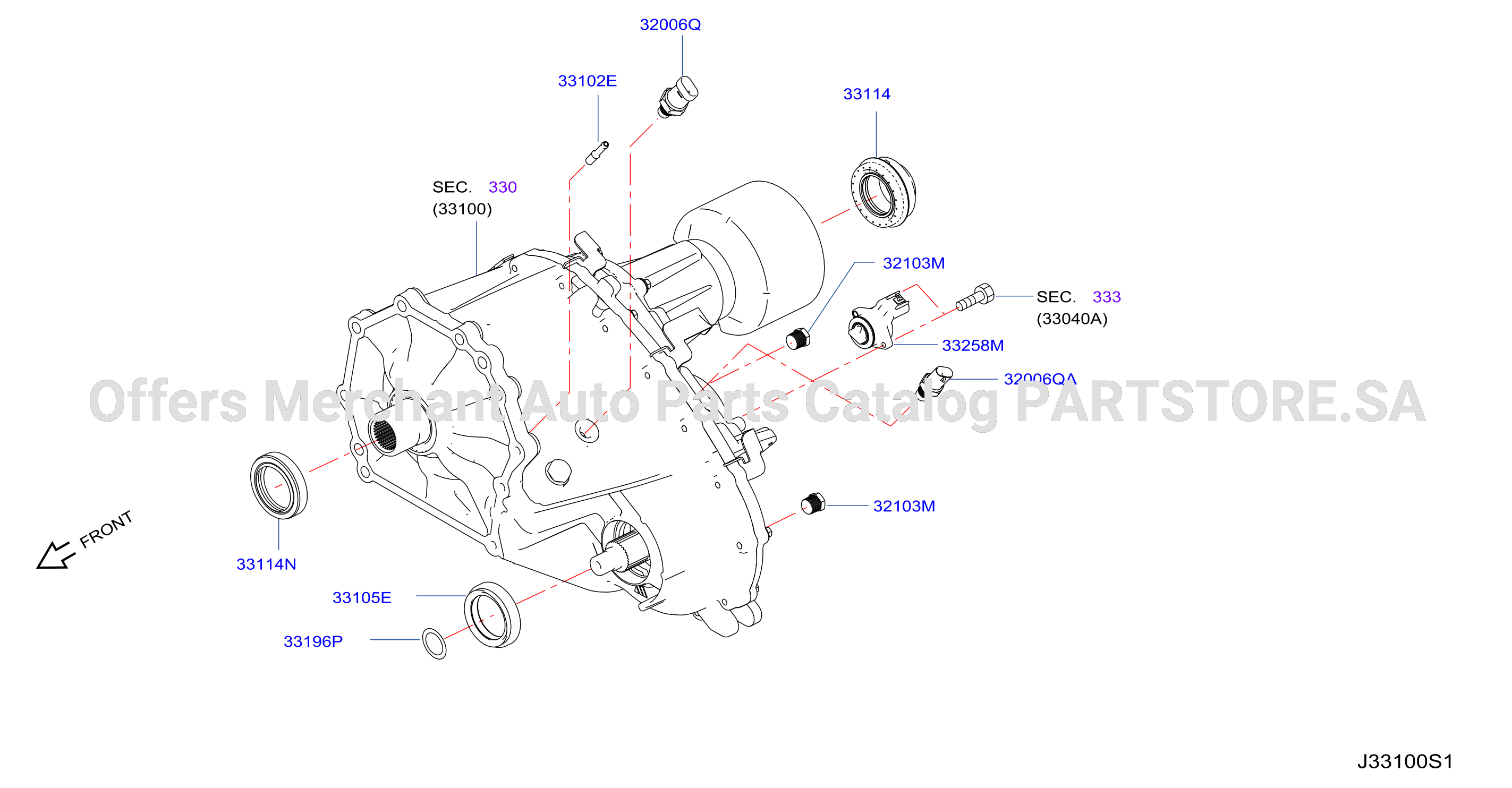 Transfer Case Abs