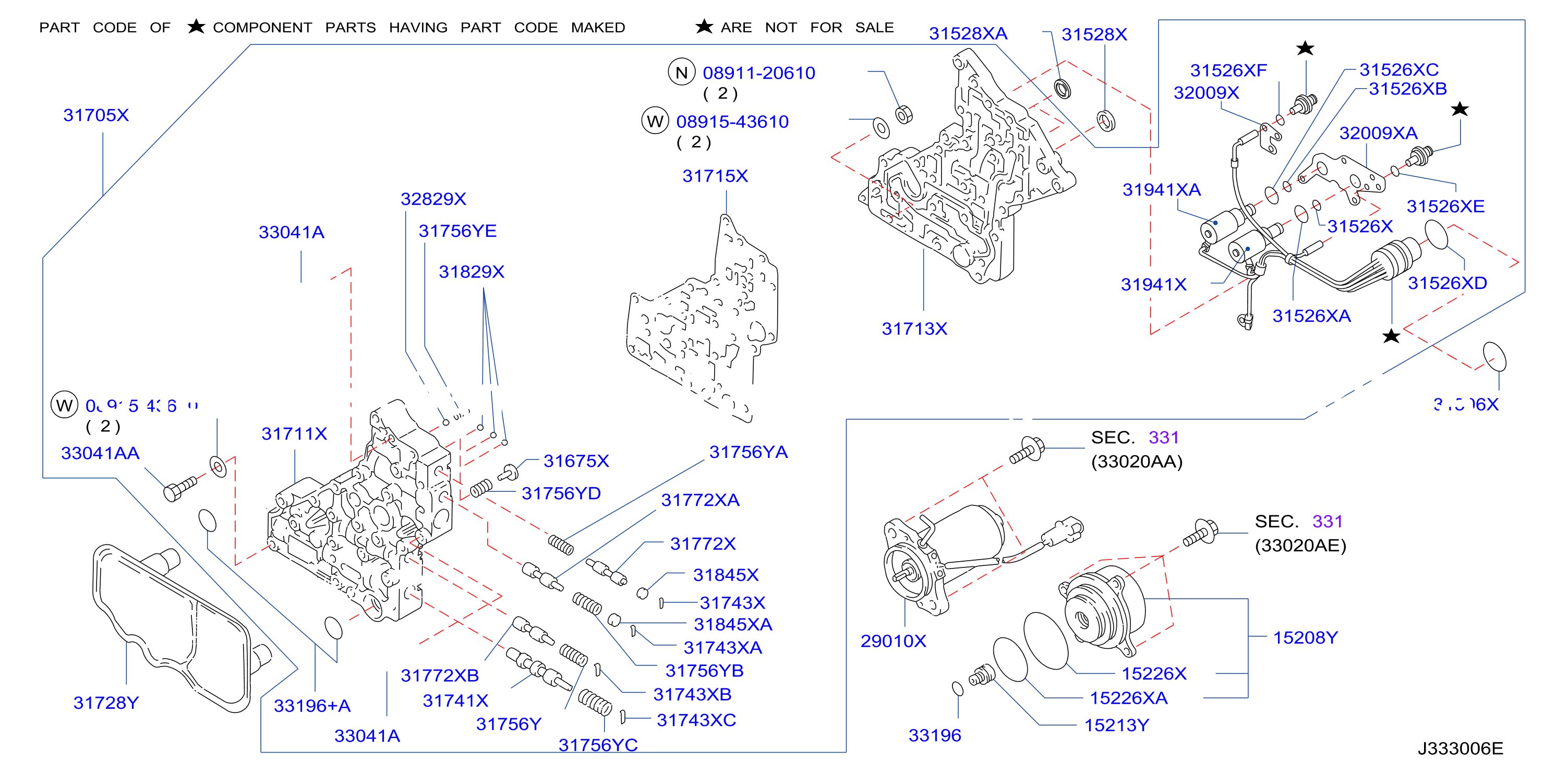 Transfer Shift Lever Fork Control Control Valve