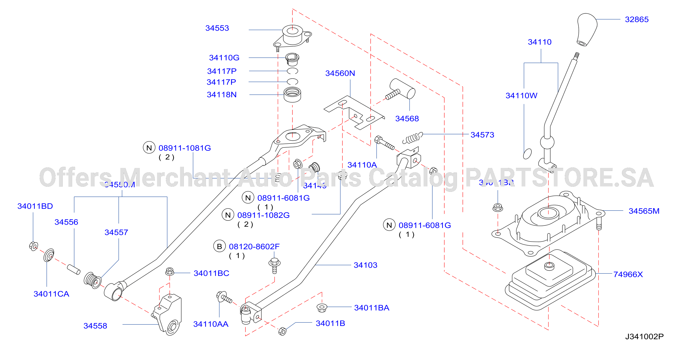 Transmission Control Linkage
