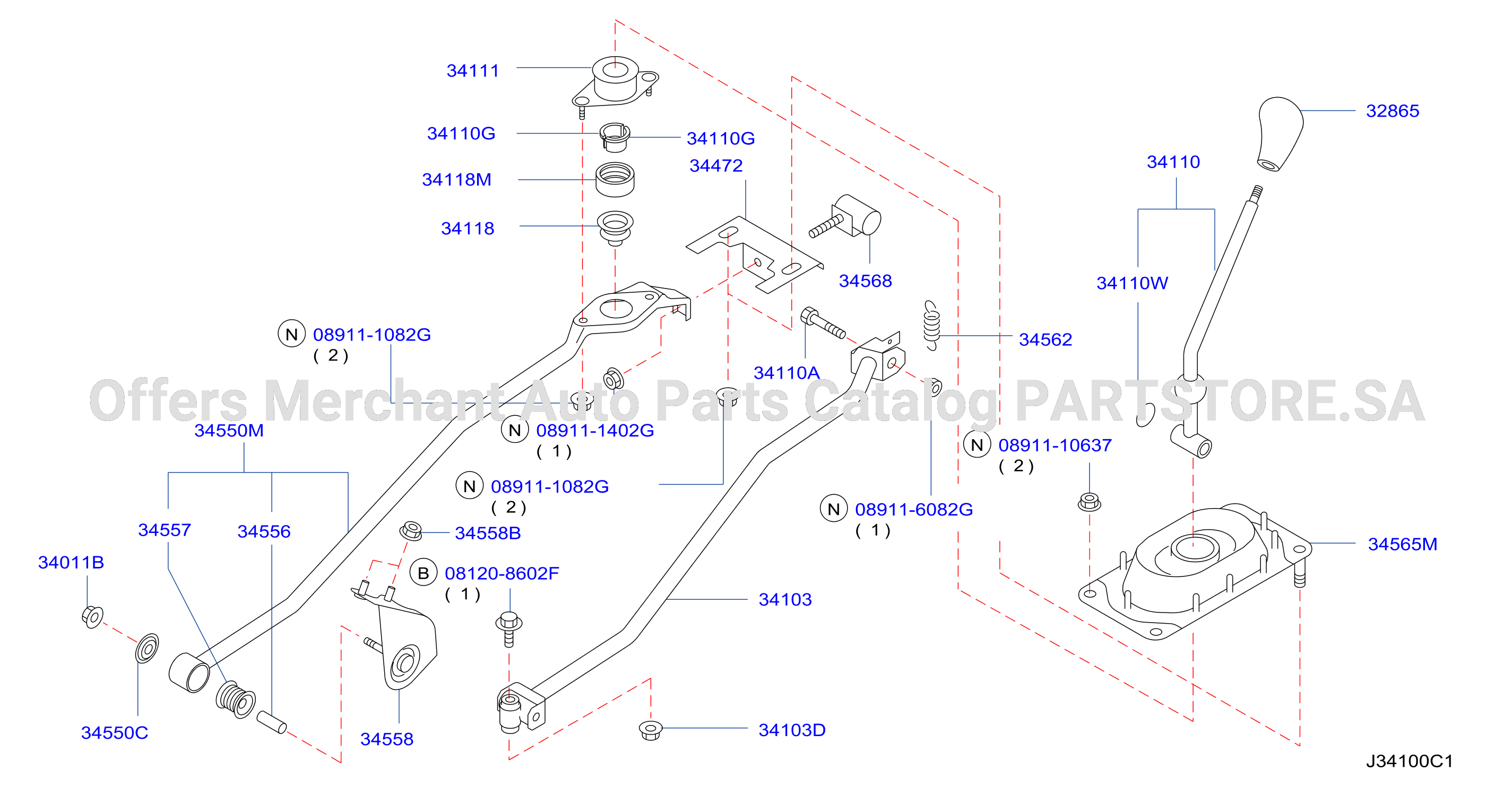 Transmission Control Linkage