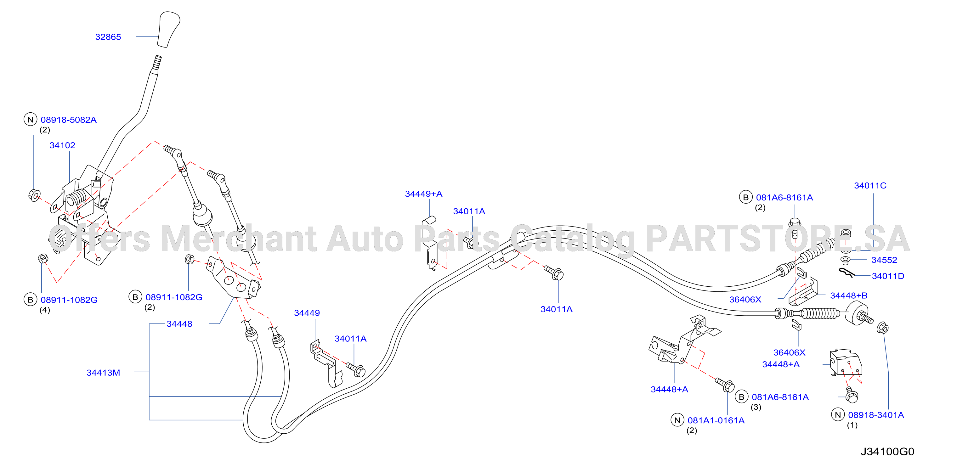 Transmission Control Linkage Control Device