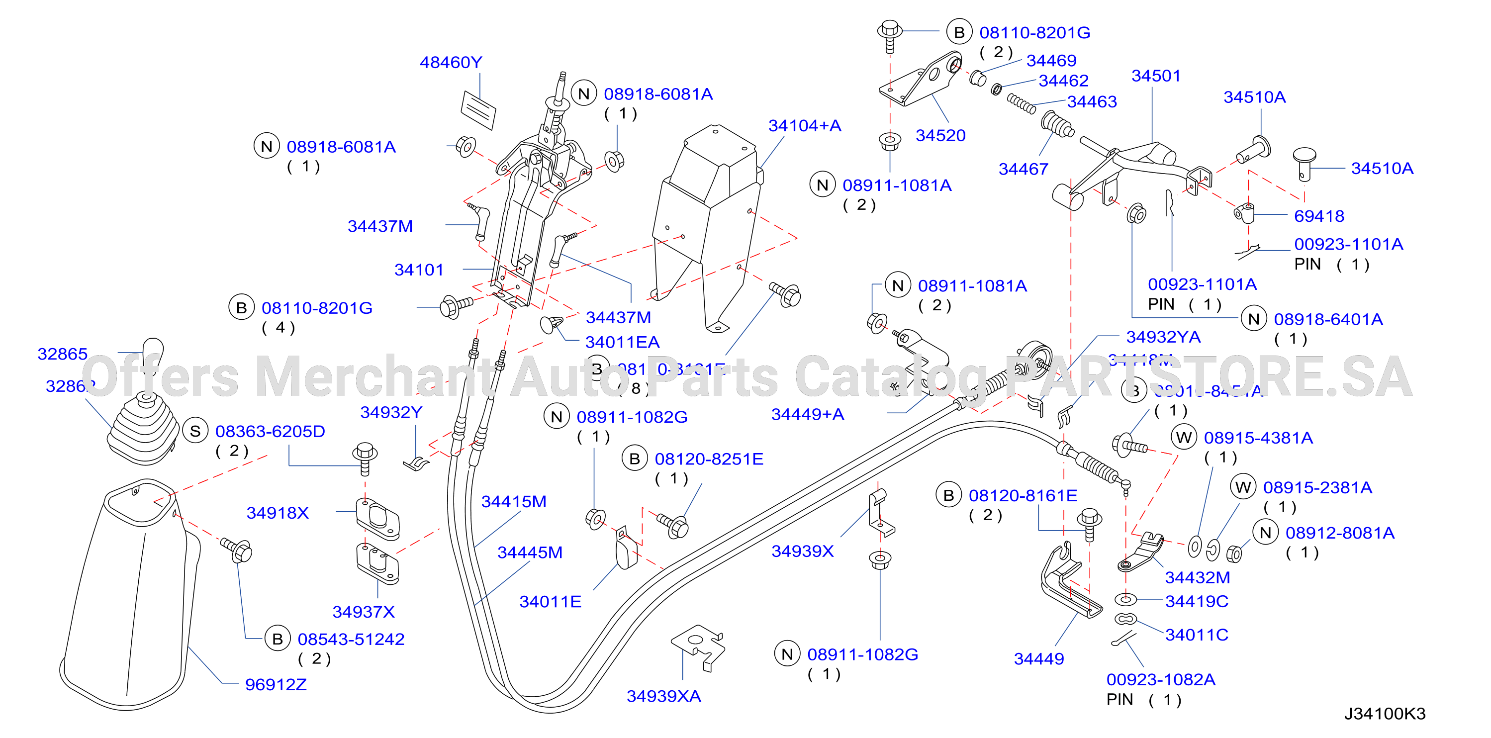 Transmission Control Linkage
