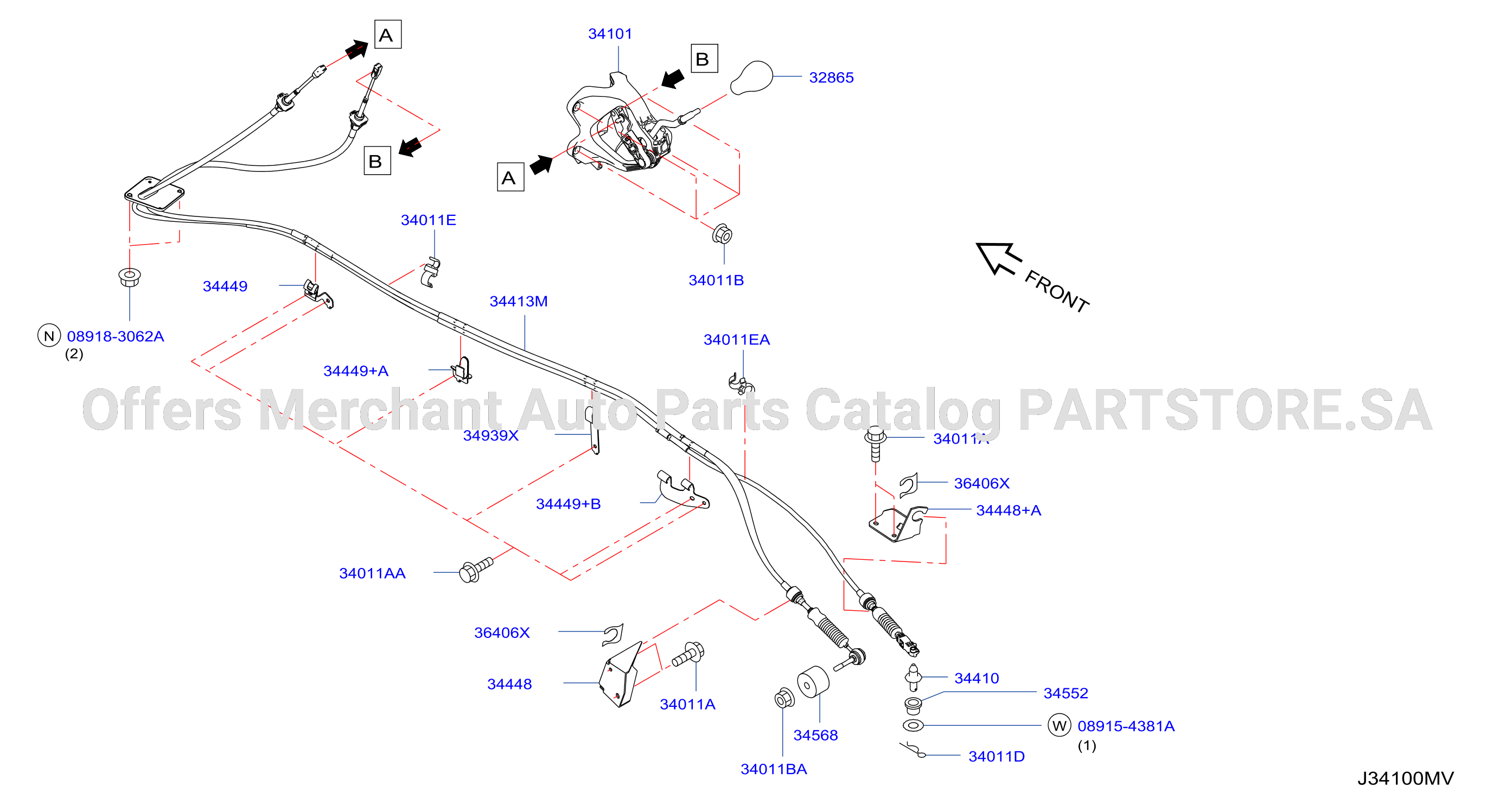 Transmission Control Linkage