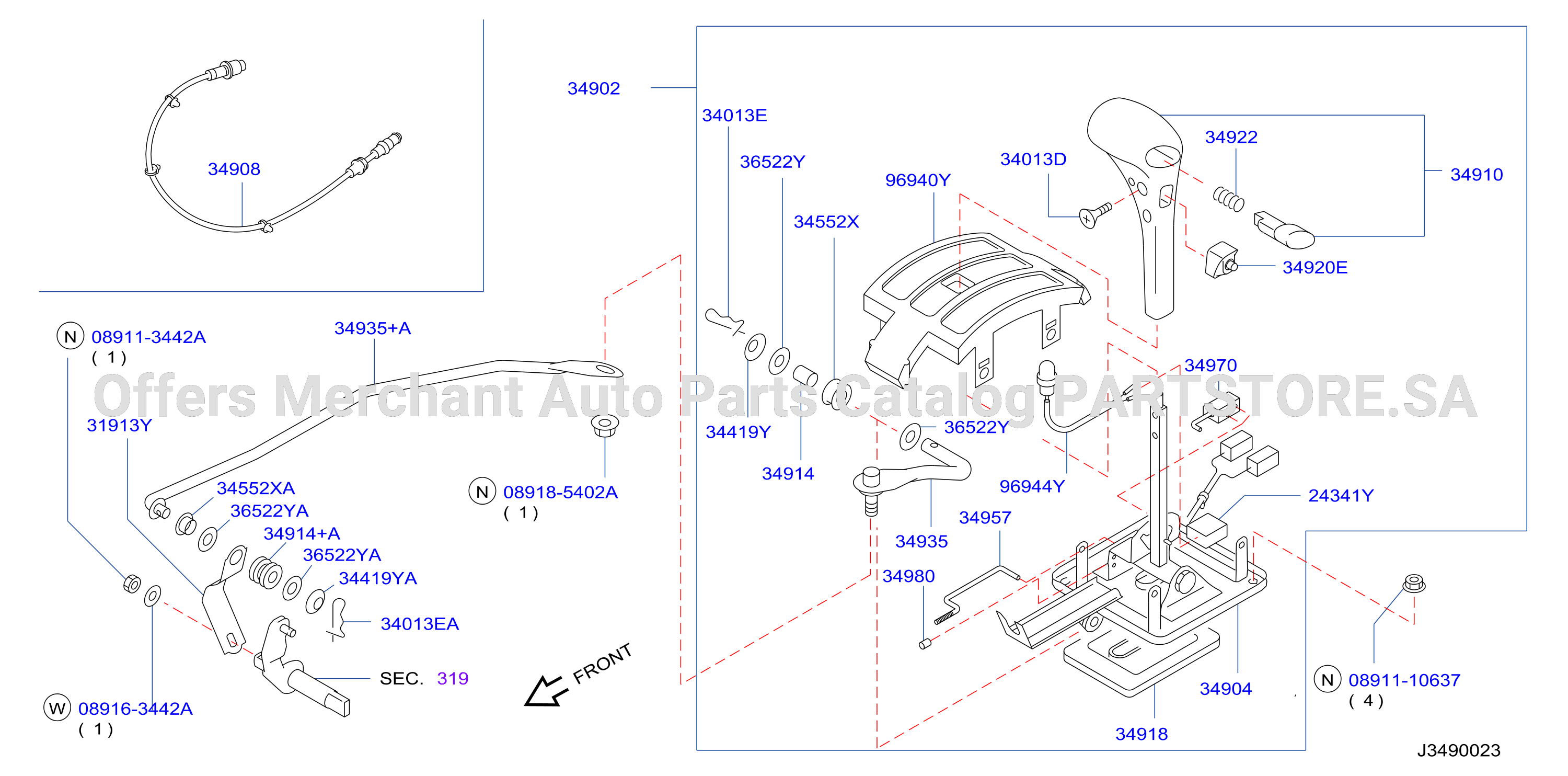 Auto Transmission Control Device