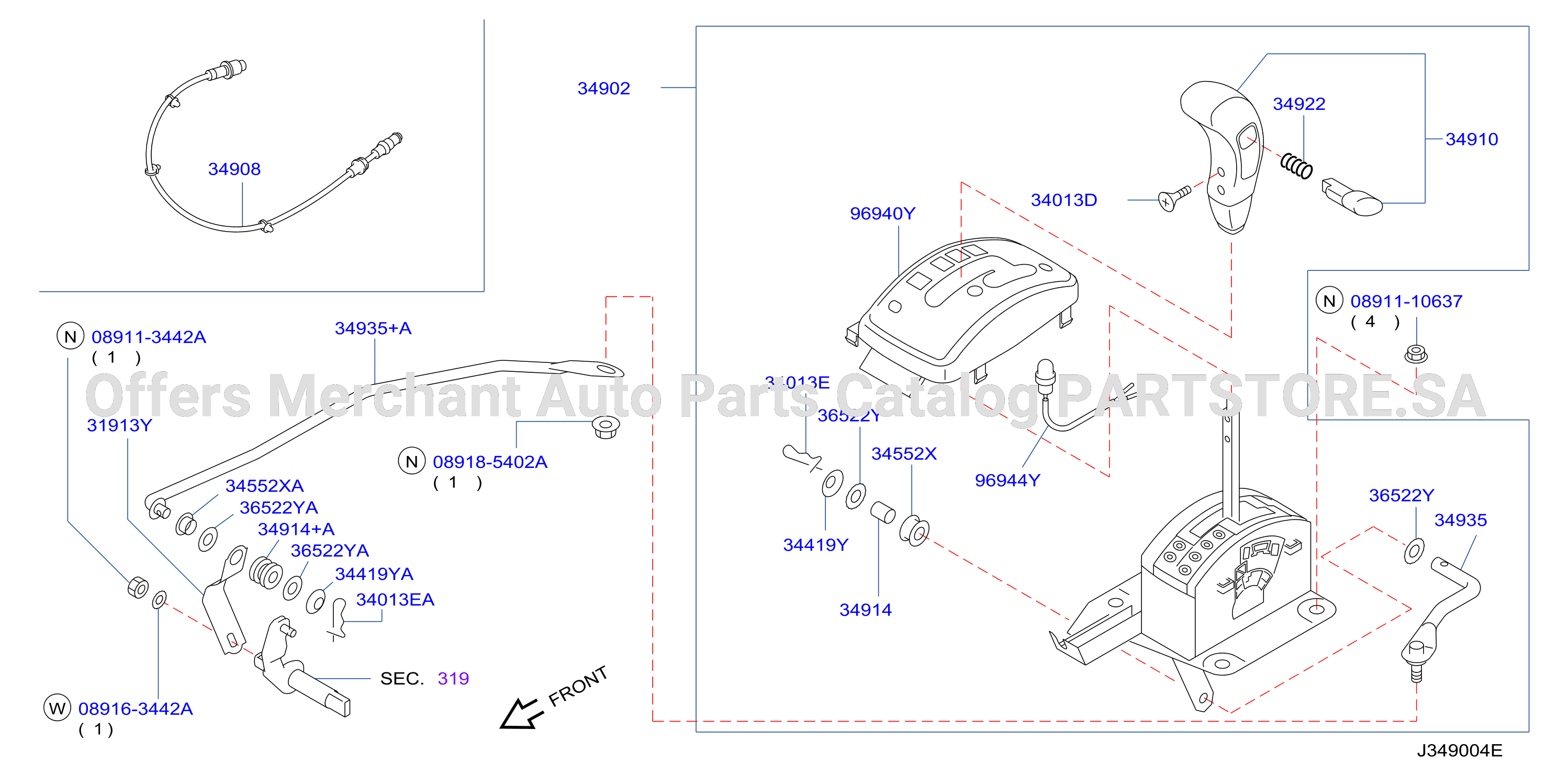 Auto Transmission Control Device