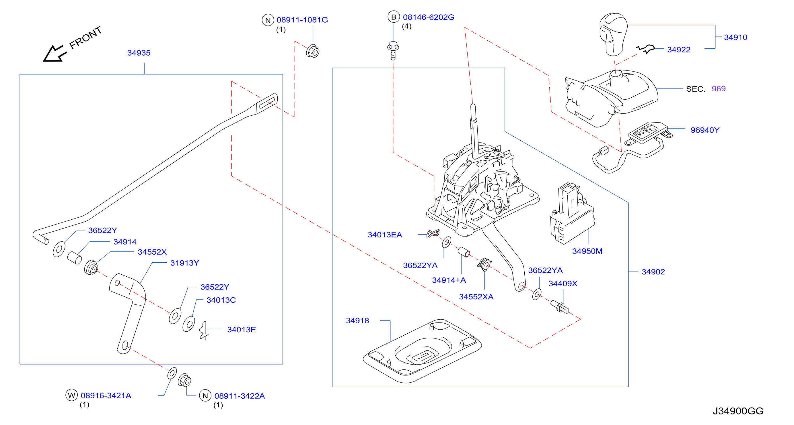Auto Transmission Control Device
