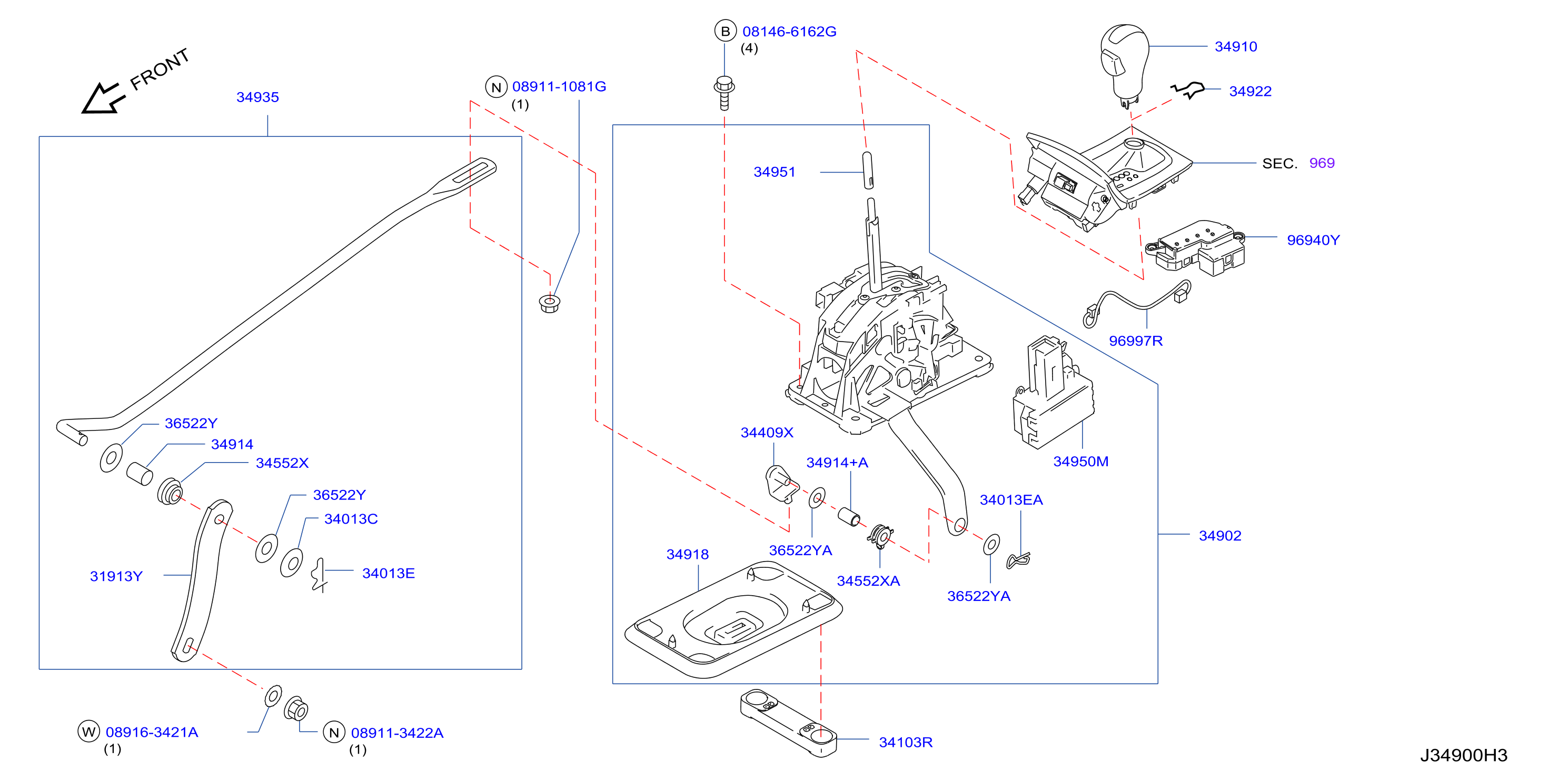 Auto Transmission Control Device