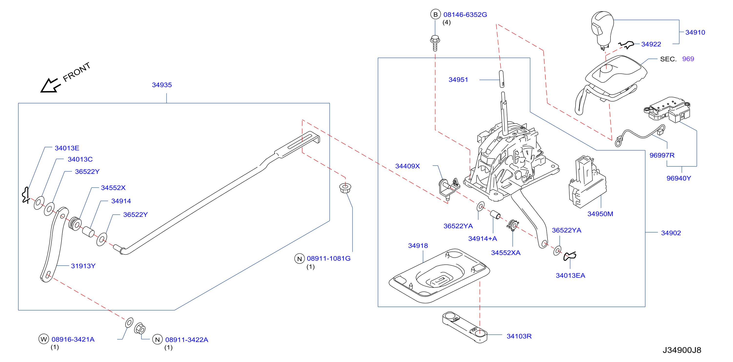 Auto Transmission Control Device
