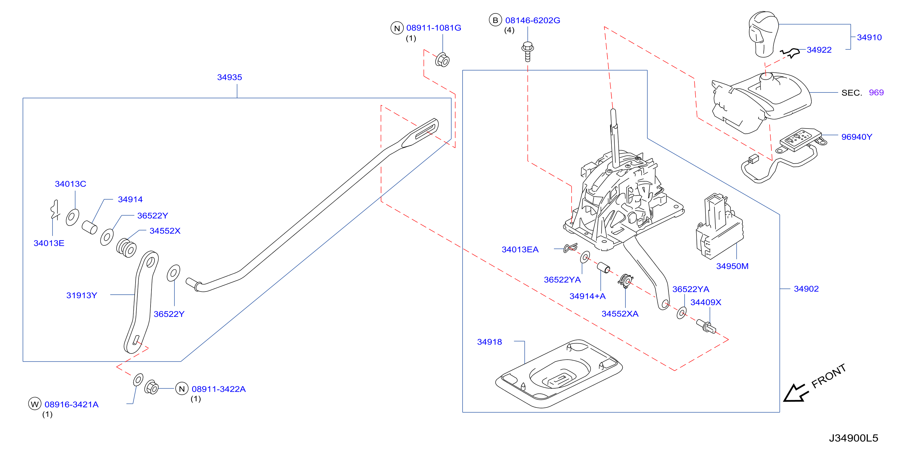 Auto Transmission Control Device