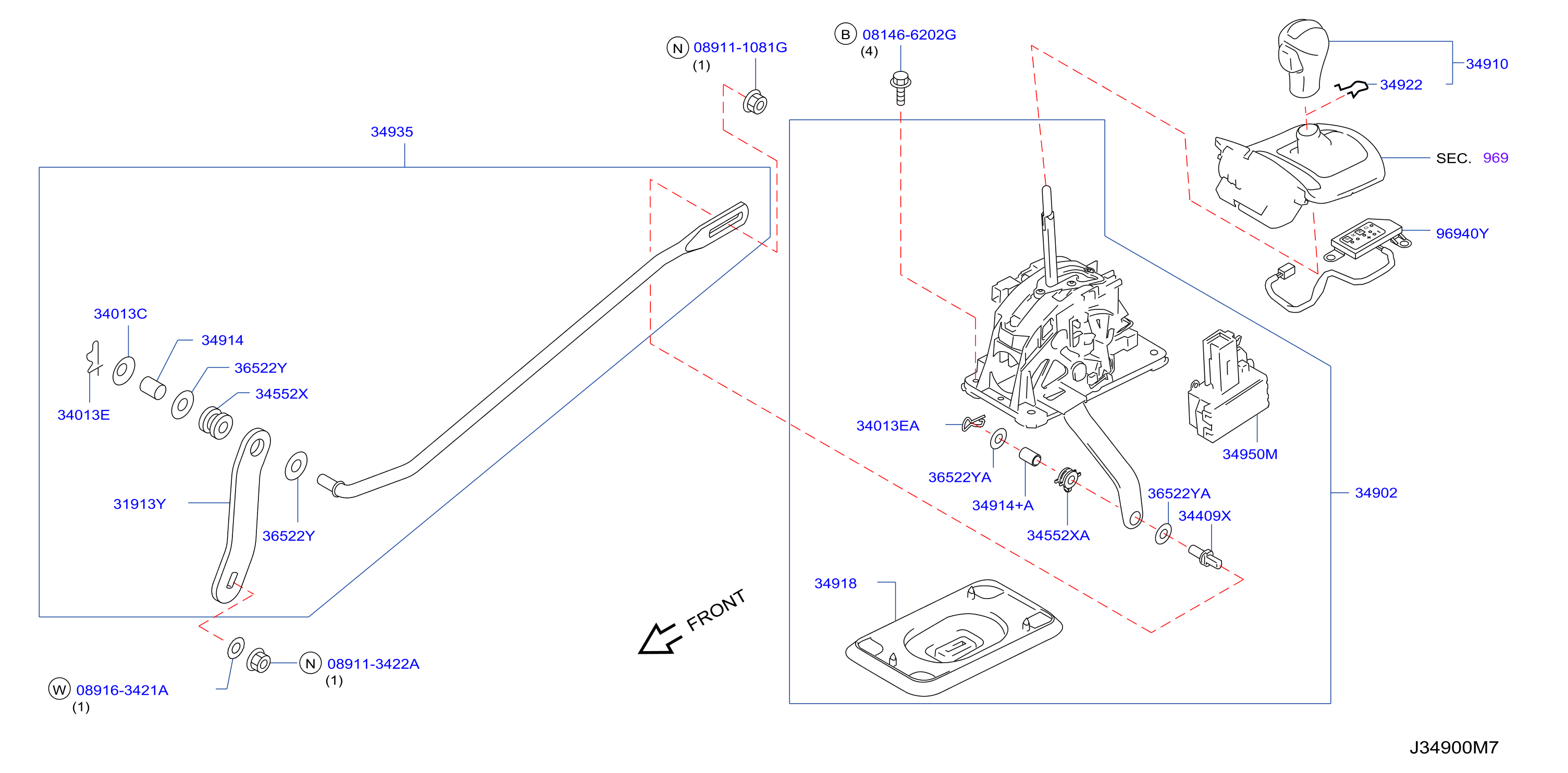 Auto Transmission Control Device