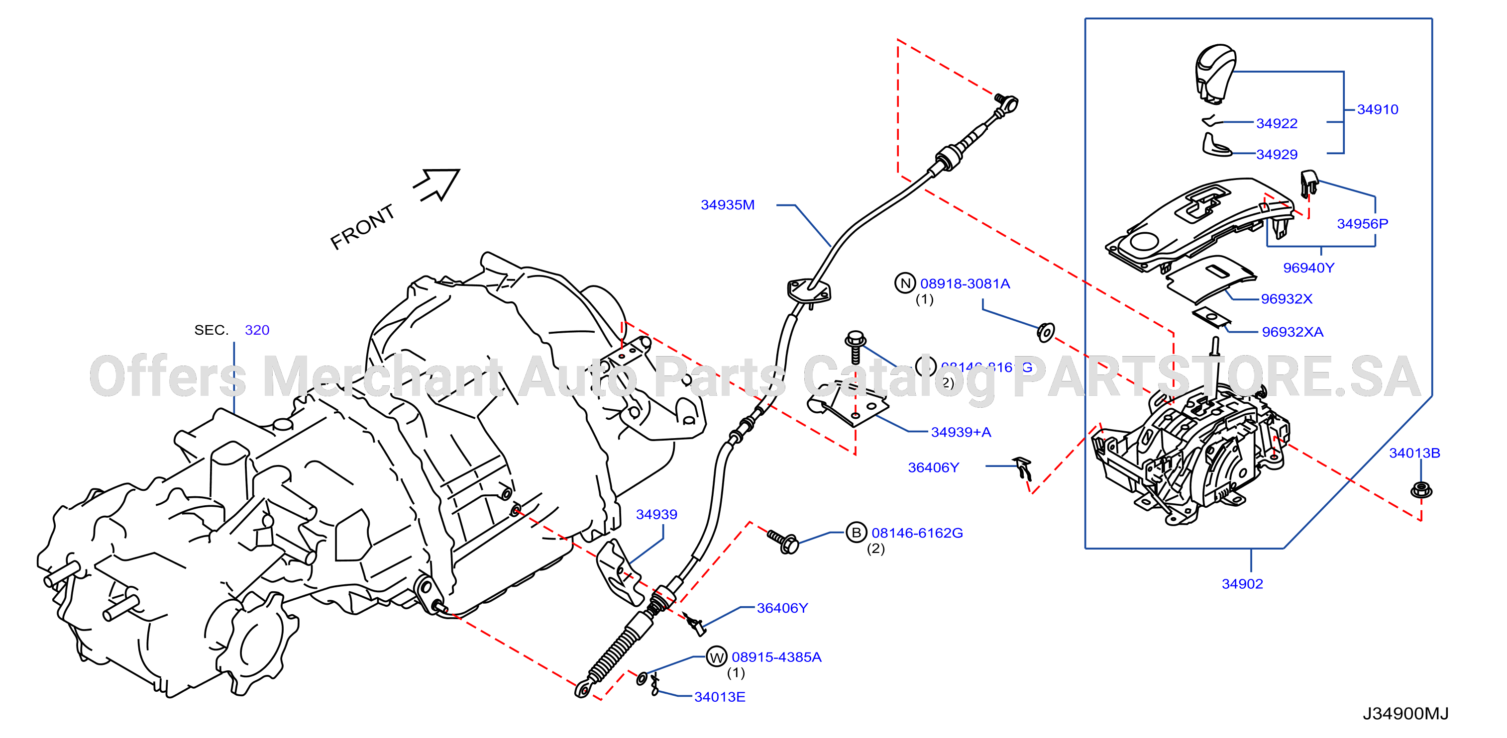 Auto Transmission Control Device