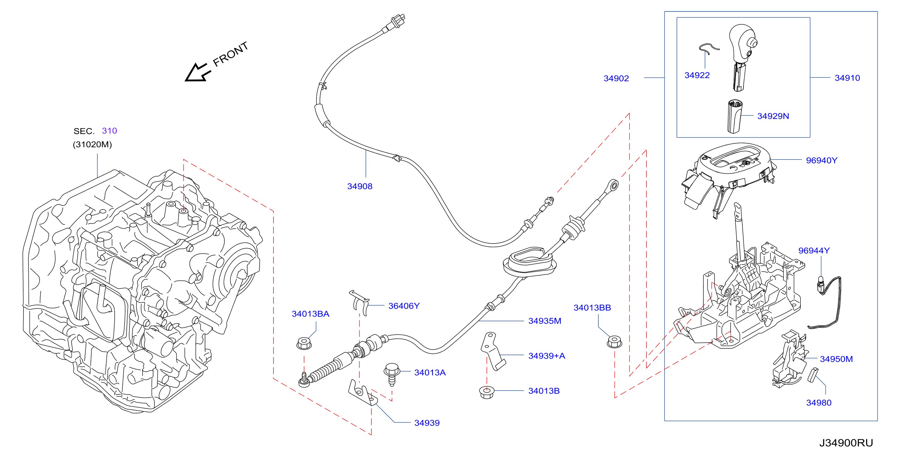 Auto Transmission Control Device
