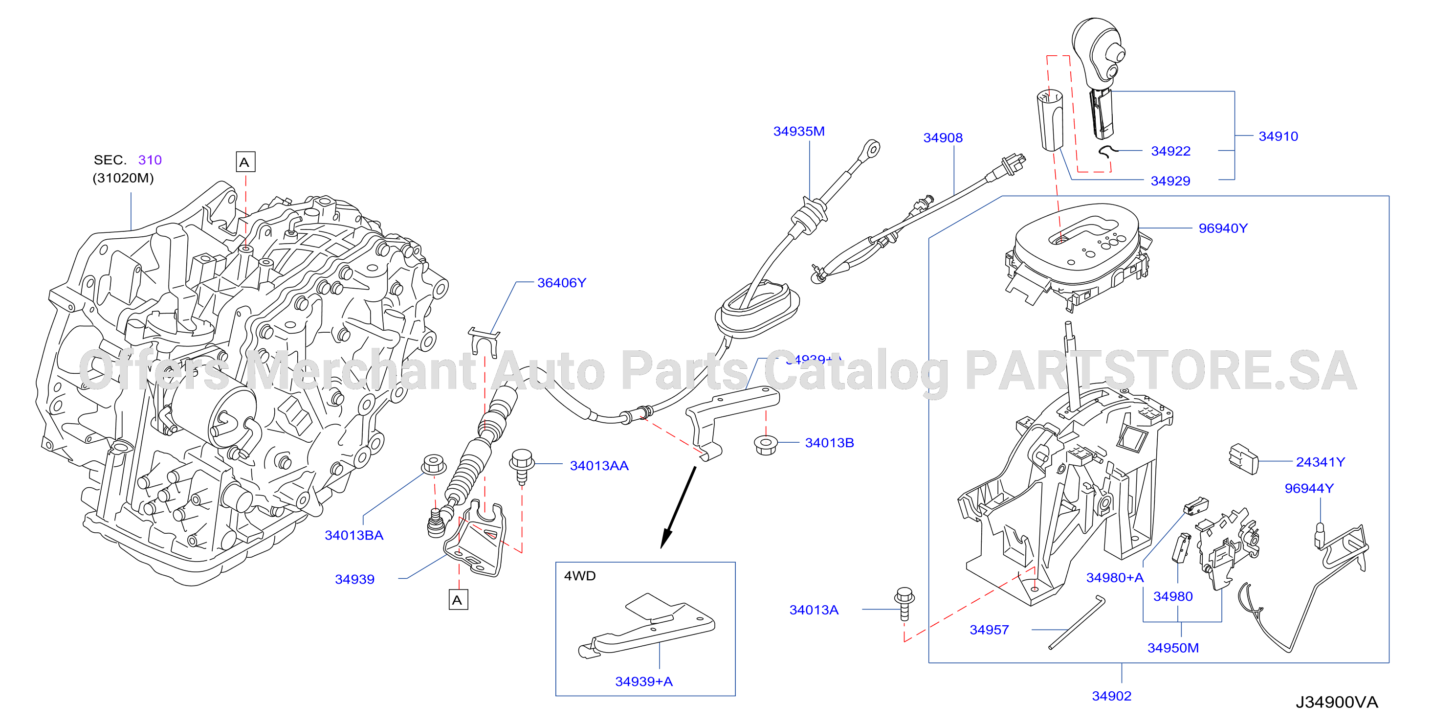 Auto Transmission Control Device