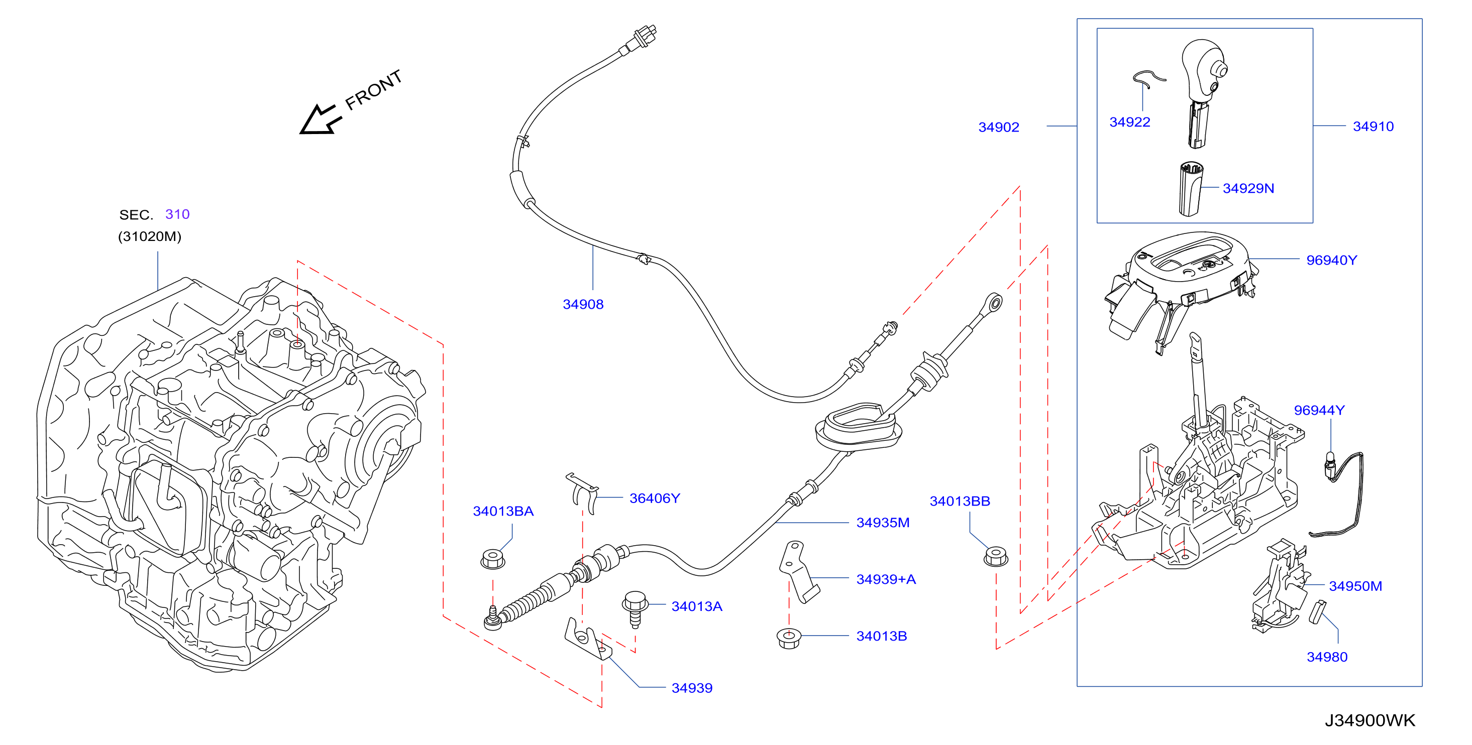 Auto Transmission Control Device