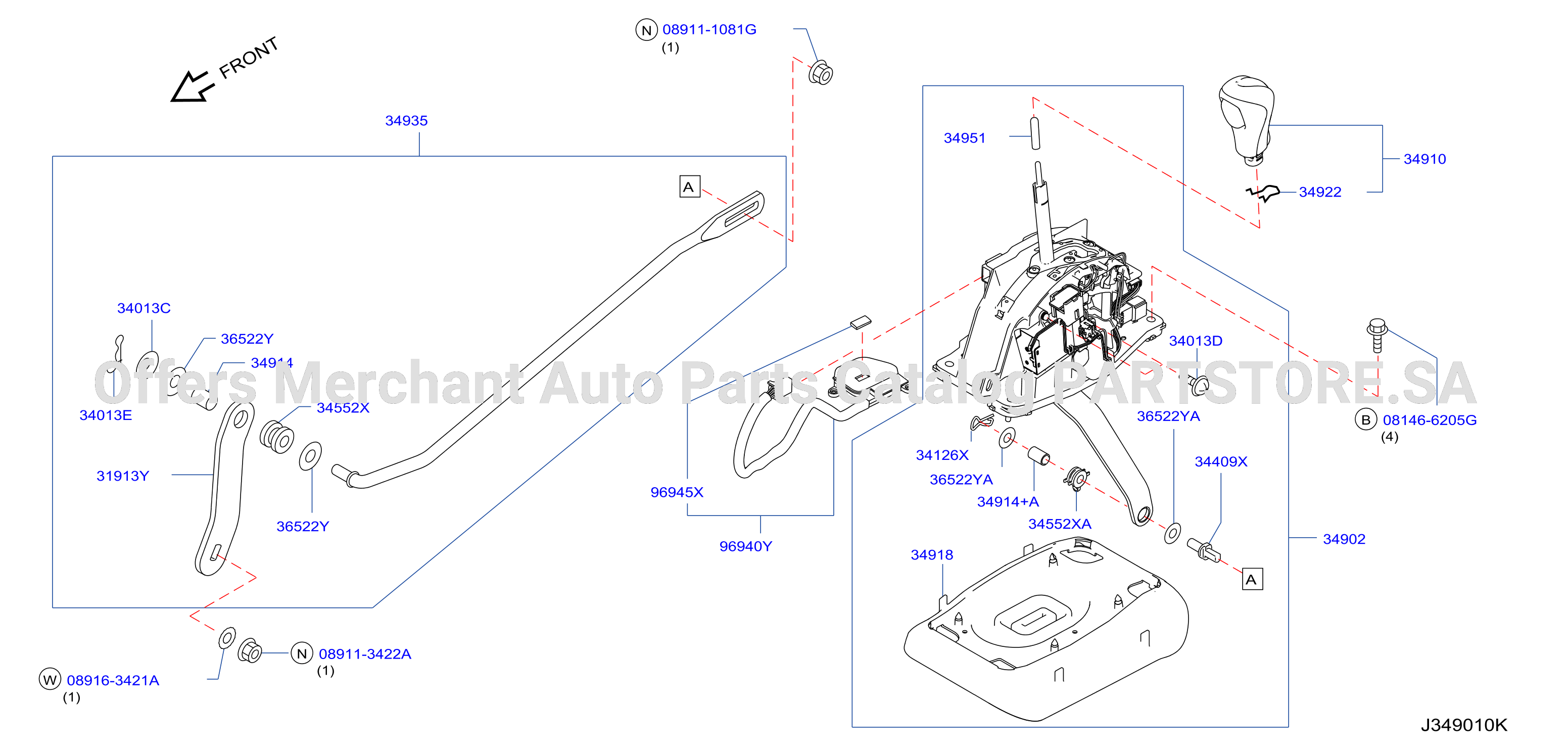 Auto Transmission Control Device