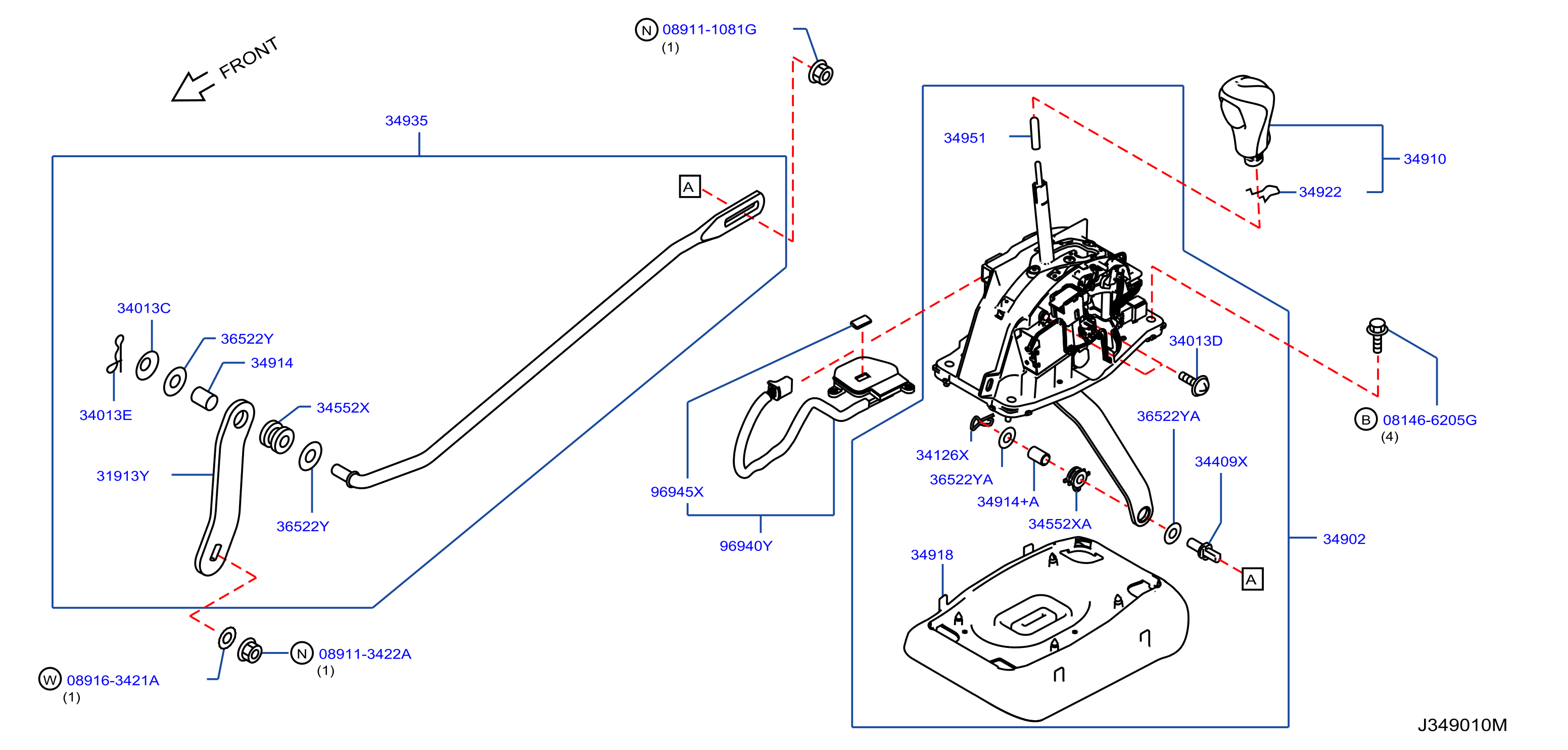 Auto Transmission Control Device